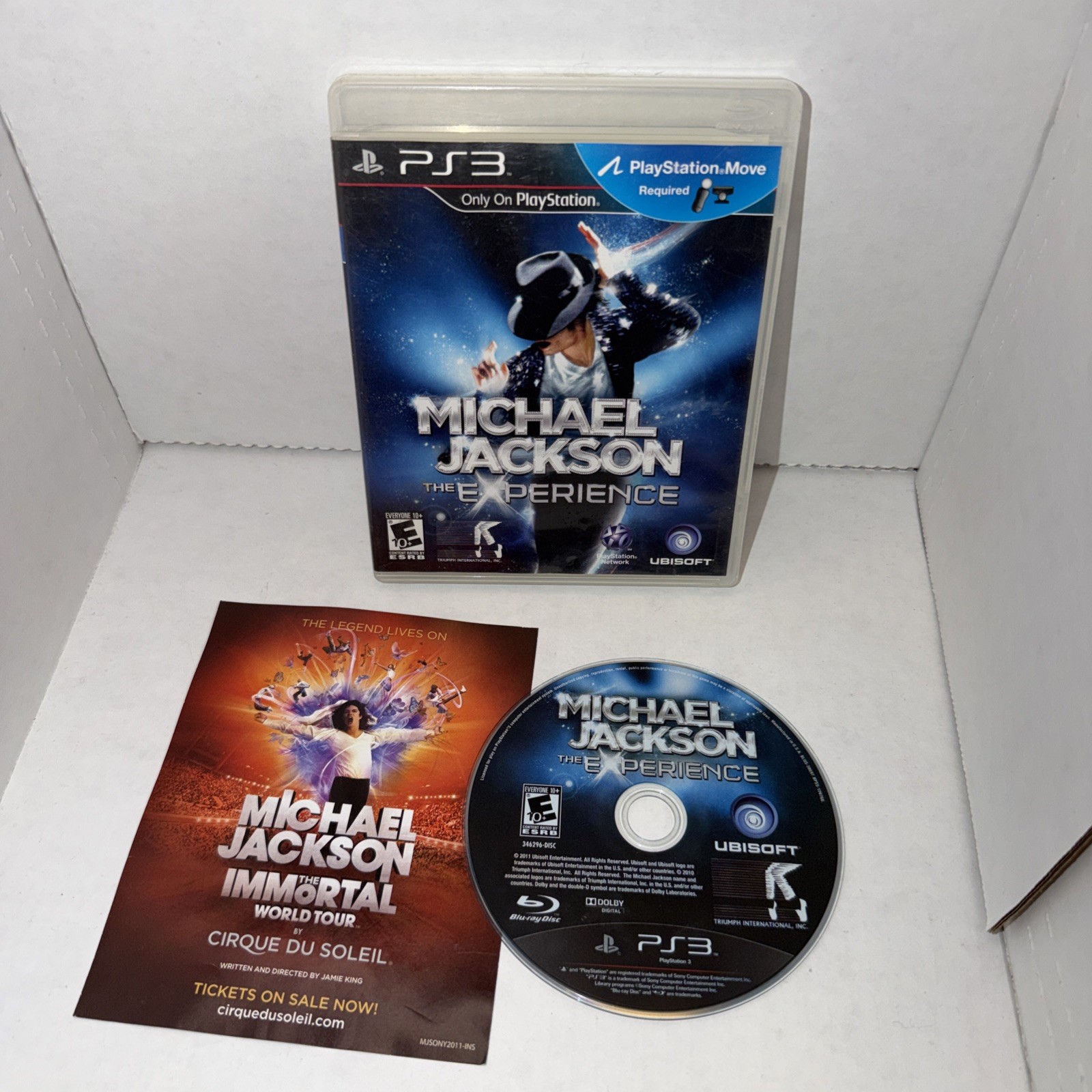 Michael Jackson: The Experience (Sony Playstation 3, 2011) Tested Working!!!!!