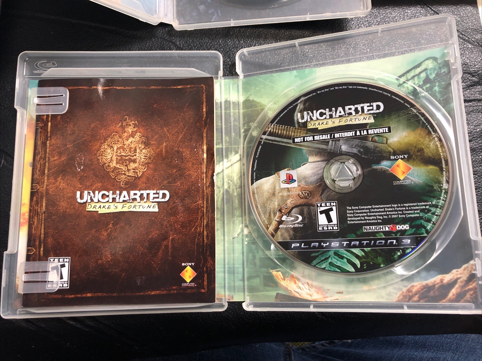 J4 Uncharted Trilogy Lot 1 2 3 PS3 Sony PlayStation 3 Free Shipping!