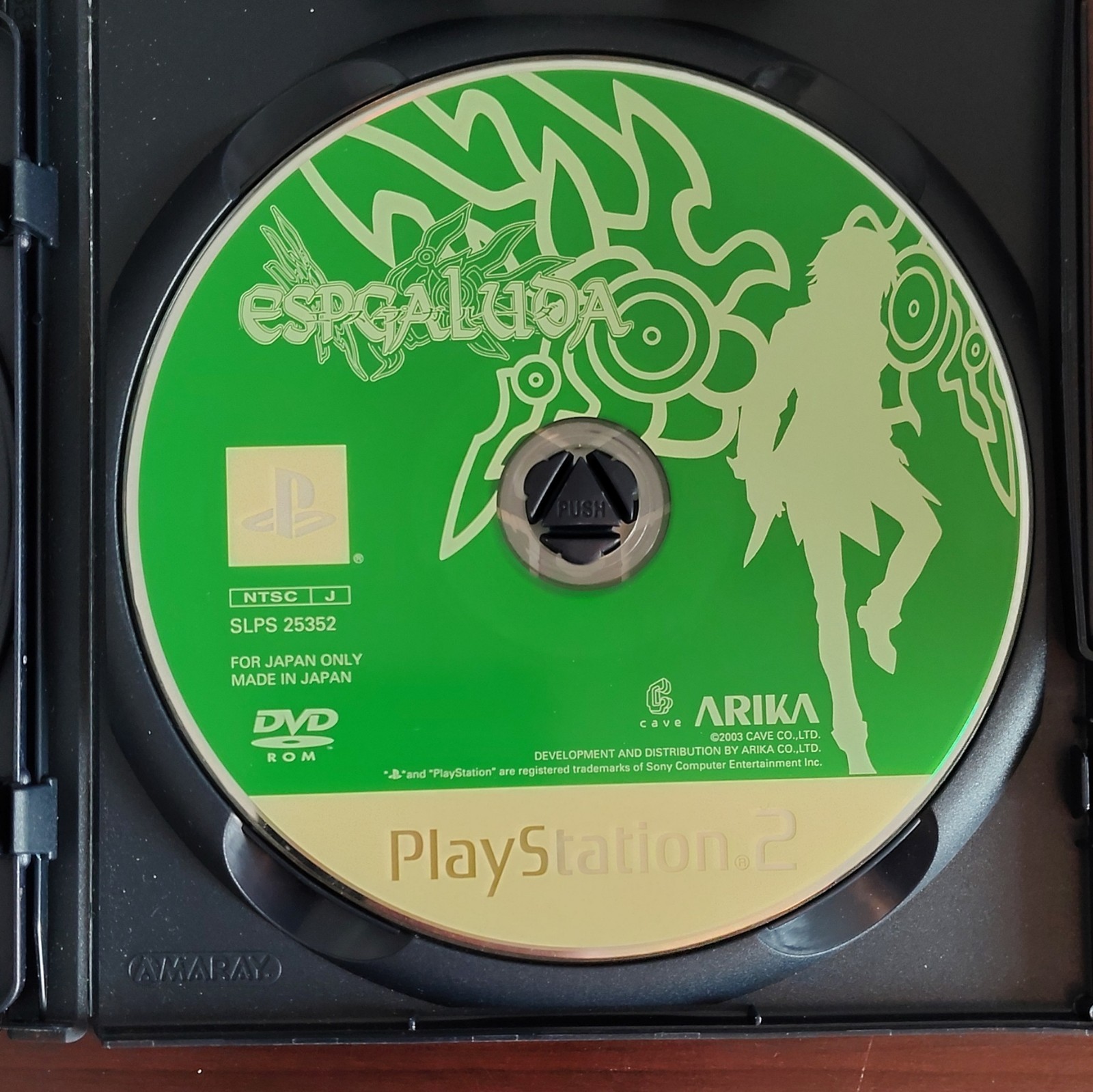 ARIKA ESPGALUDA Sony PlayStation 2 PS2 NTSC-J (Japan) Shooter 2003 CIB
