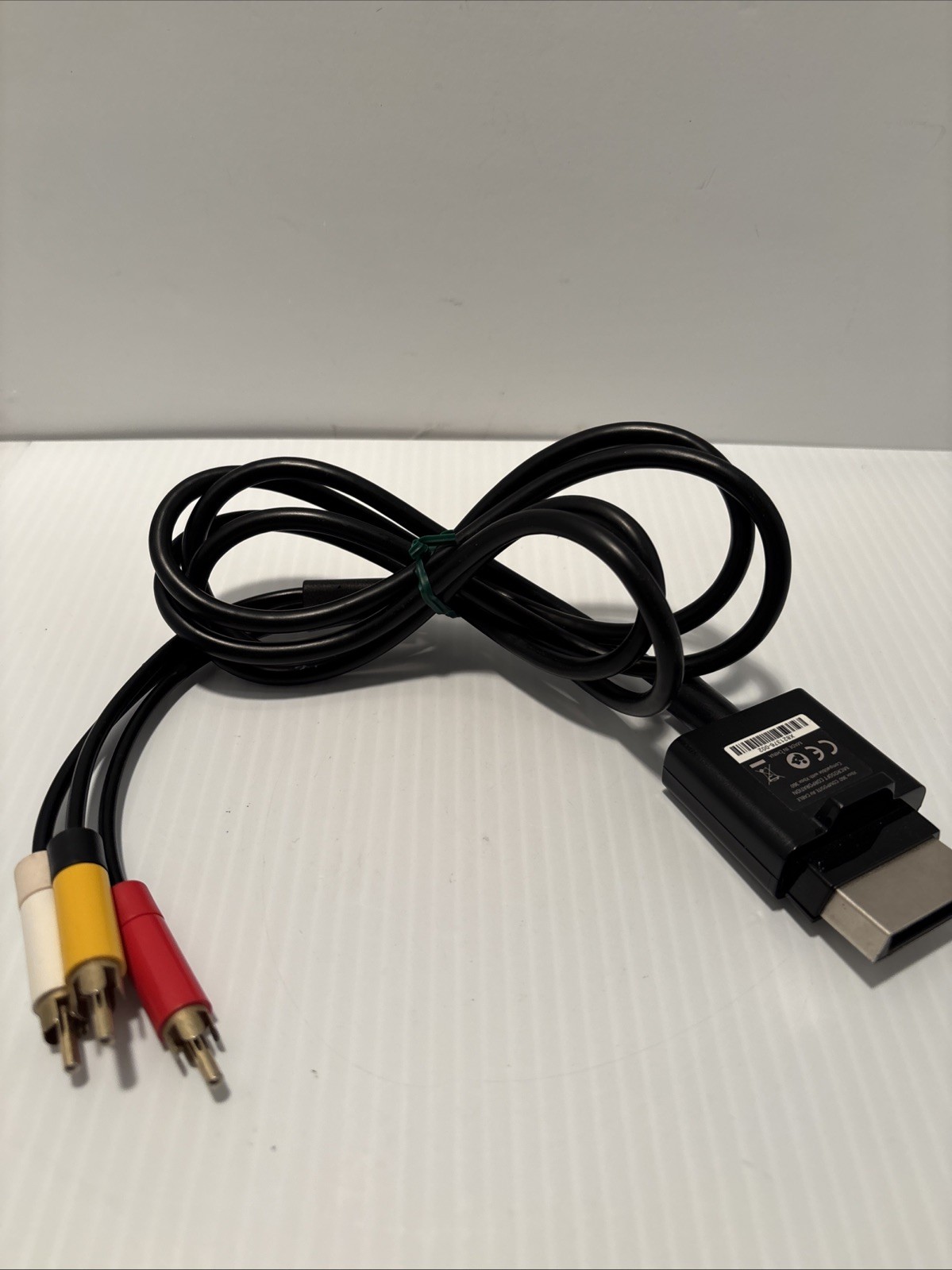 OEM Original RCA Composite AV A/V Cable Cord for Microsoft Xbox 360 (74)