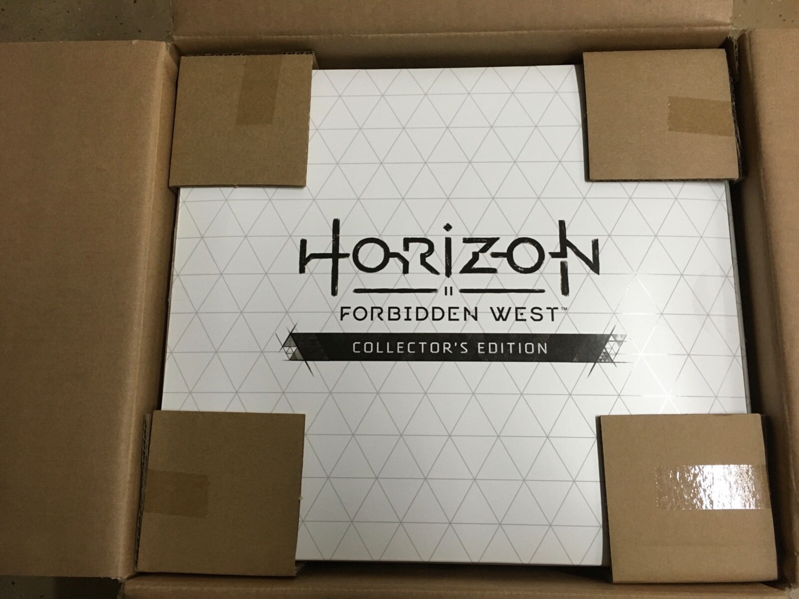 Horizon Forbidden West Collector’s Edition Tremortusk and Aloy Statues (NO GAME)