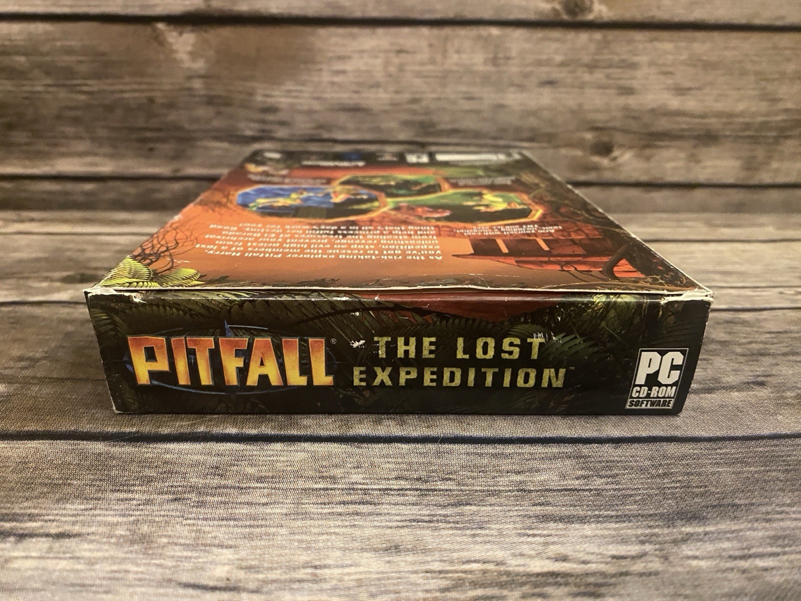 Pitfall: The Lost Expedition PC Rare CDROM Game 2 Disc 2004 CIB Box Manual Game