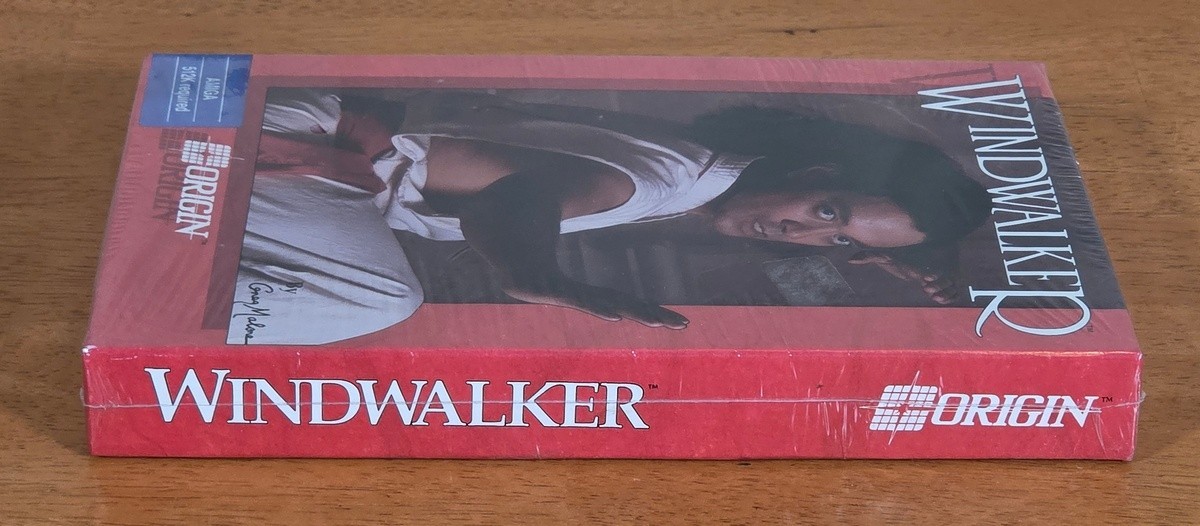 New Sealed Windwalker Moebius Commodore Amiga Big Box Game Complete CIB 1989