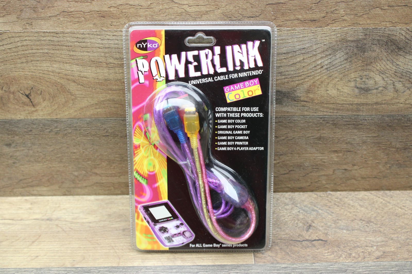 Nyko PowerLink Universal Link Cable Nintendo Game Boy Color Pocket Printer New