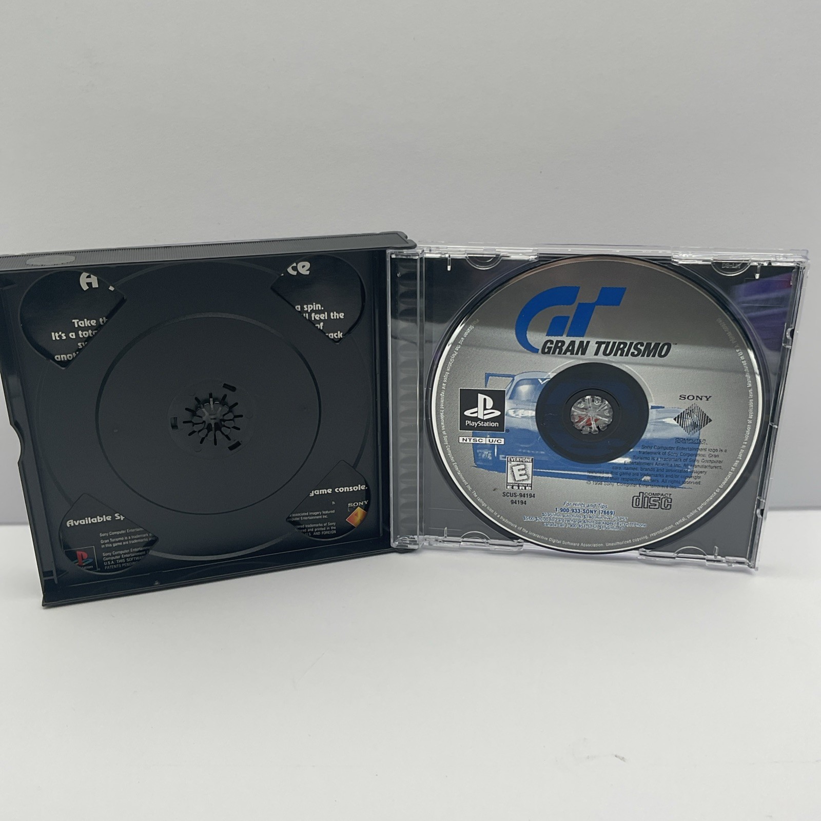 Gran Turismo (PS1) Tested & Complete|VGC|1 YR Warranty|CIB|New Case|Free Ship
