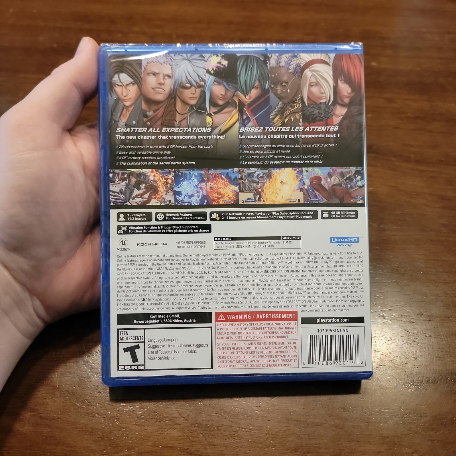 The King of Fighters XV – PlayStation 5, Brand New