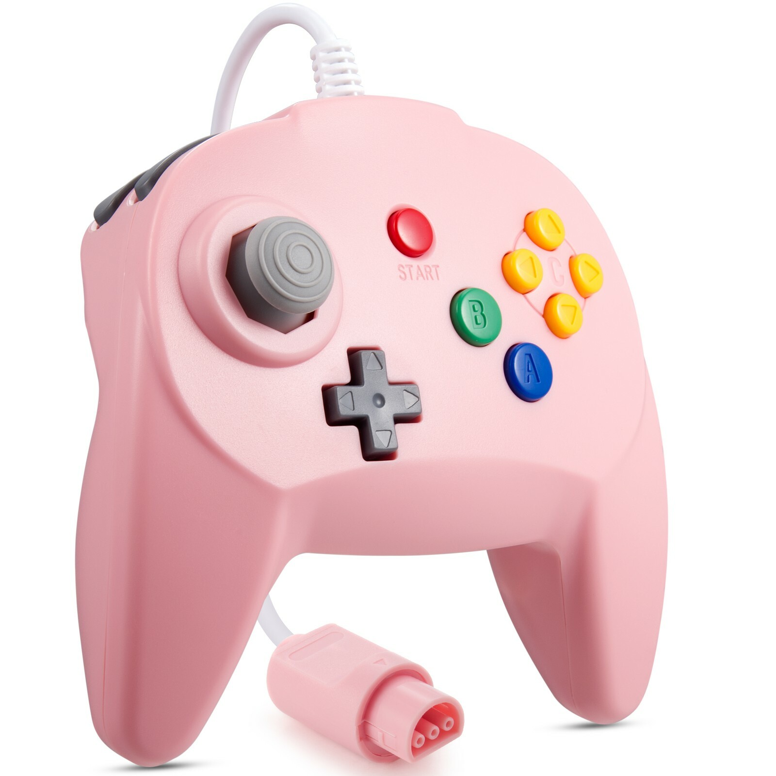 Upgraded N64 Wired Controller Replacement Gamepad for Nintendo 64 Game Console