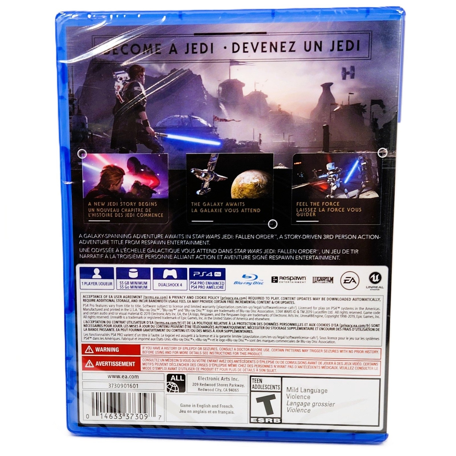 Star Wars Jedi: Fallen Order – PlayStation 4, PS4 (Brand New, Factory Sealed)