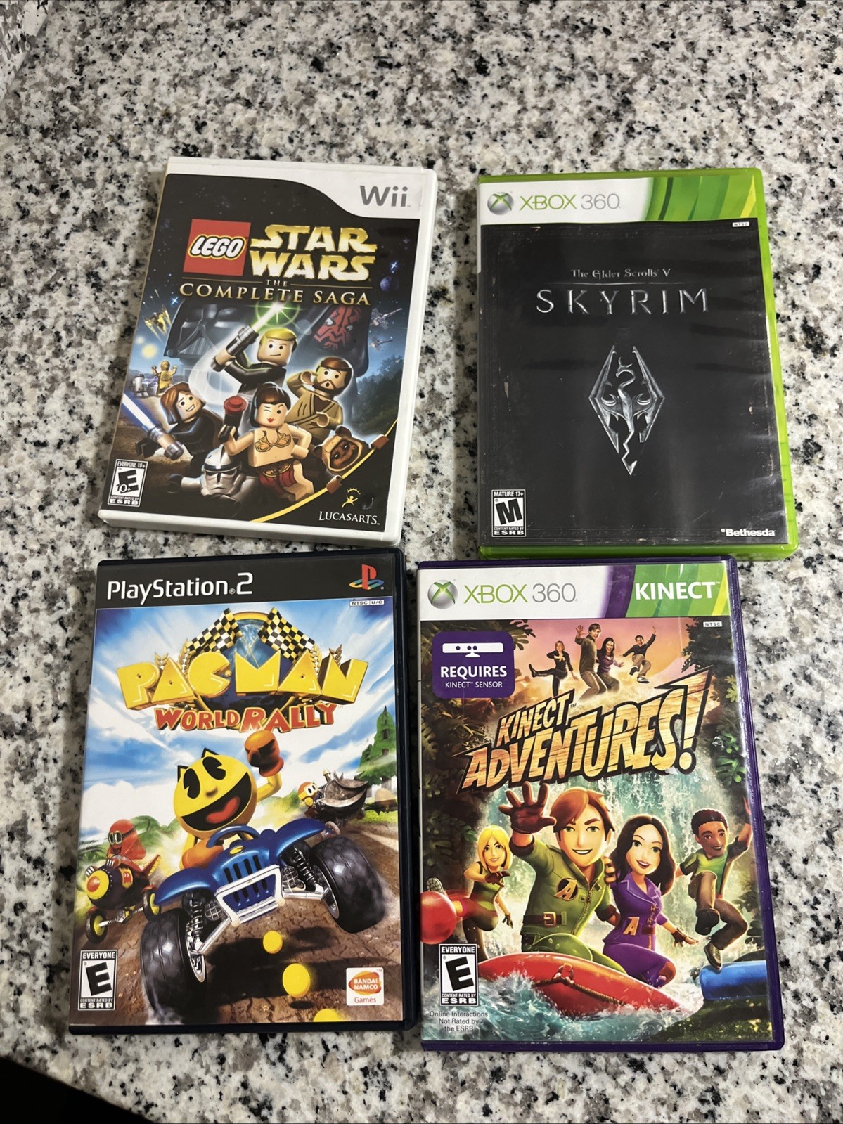 Lot of 60 Xbox 360 Nintendo Games – Heavily Scratched For Resurfacing