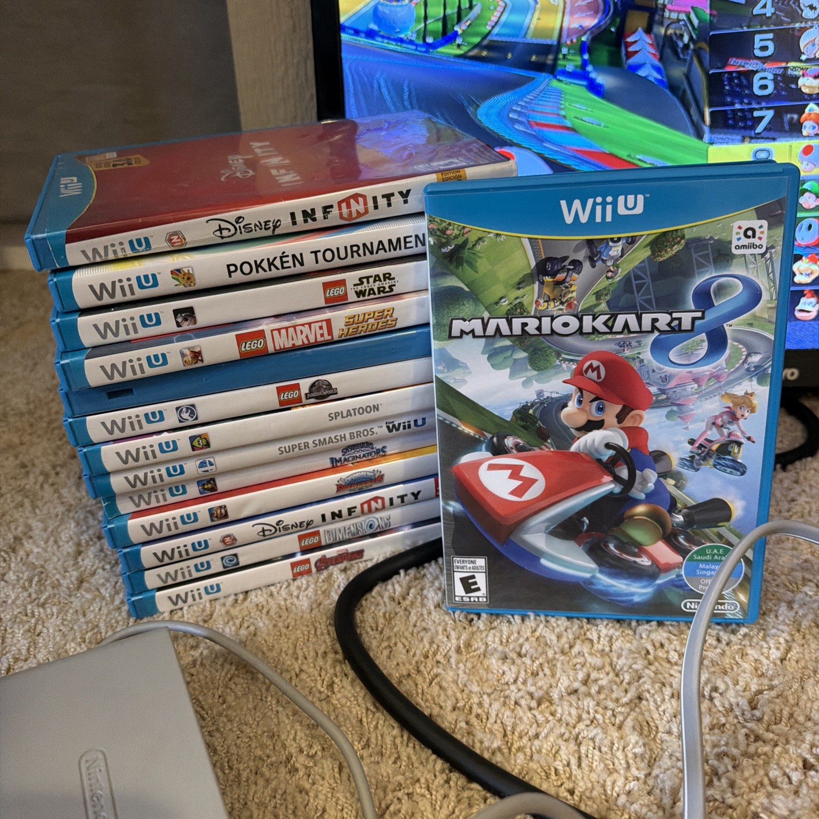Nintendo Wii U 32GB Deluxe Console & 14-Game Mega Bundle