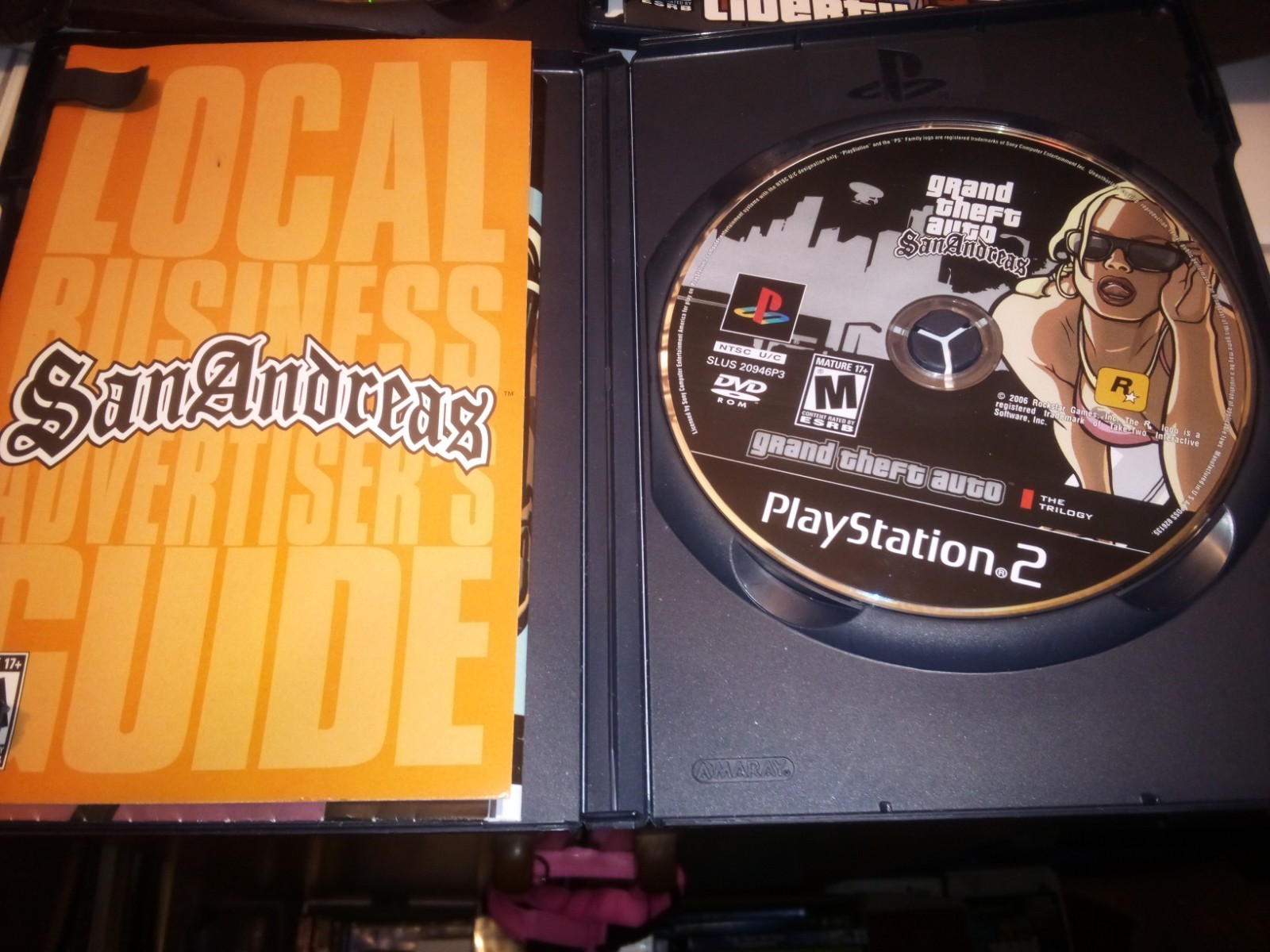 Lot 3 Grand Theft Auto III 3, Vice City & San Andreas PS2 PlayStation 2 Tested
