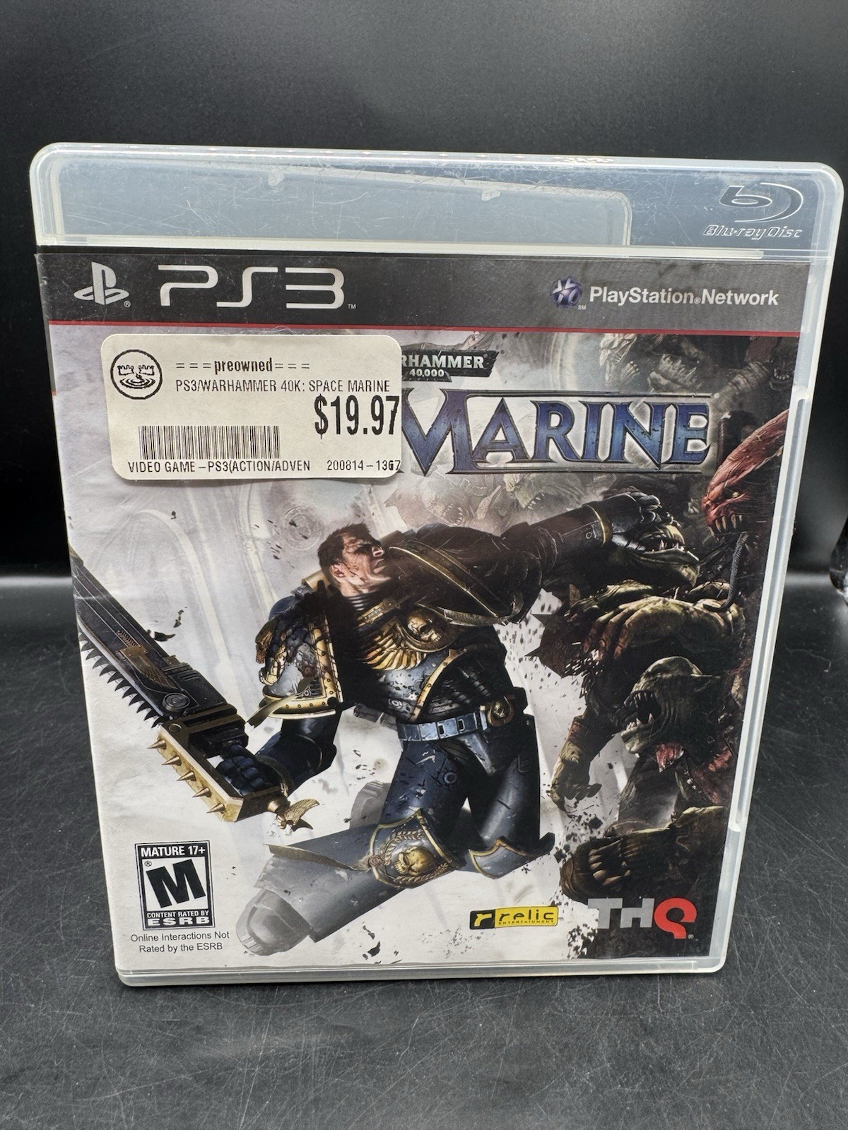 Warhammer 40,000: Space Marine PS3 Complete CIB