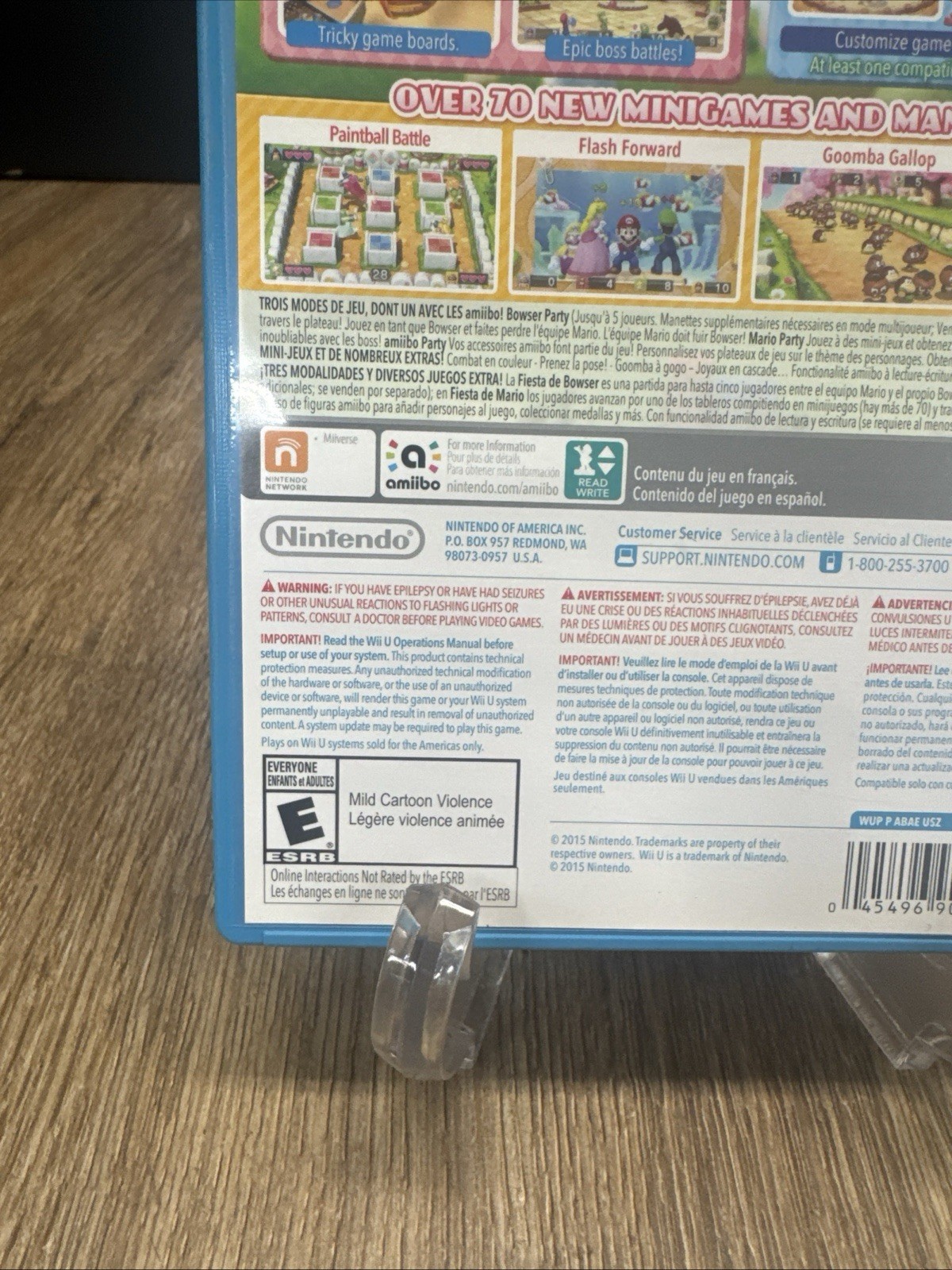 Mario Party 10 (Nintendo Wii U, 2015) Tested And Working
