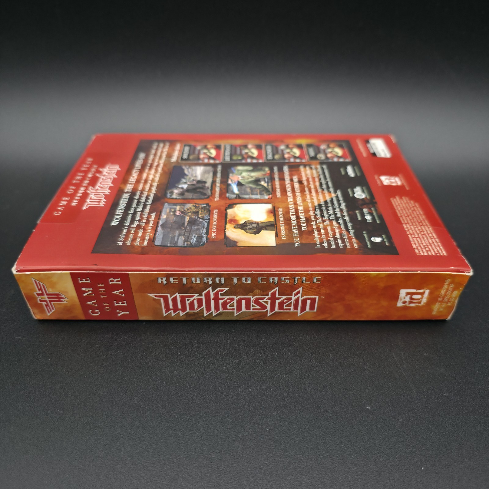 Return to Castle Wolfenstein: Game of the Year, 2002, Small Box, New & Sealed