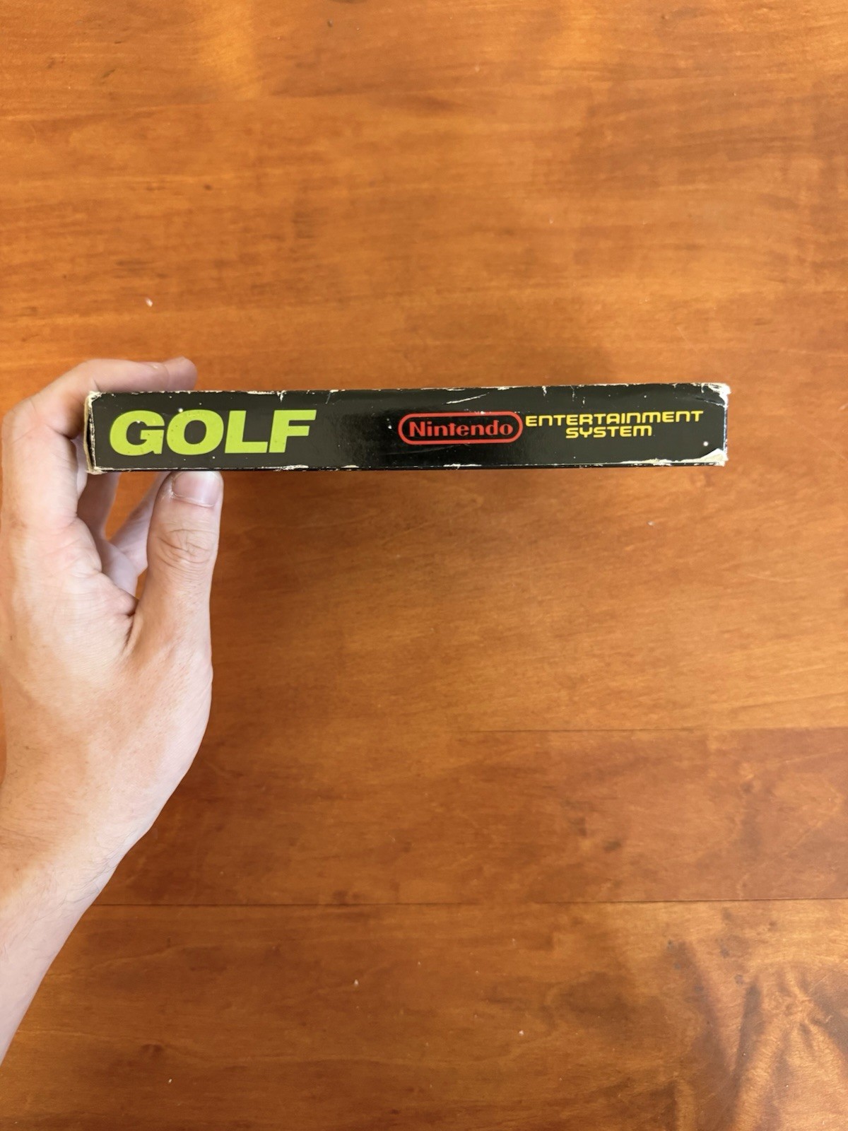 Golf (Nintendo NES) Matte Sticker 5-Screw w/ Hangtab CIB Complete & Tested