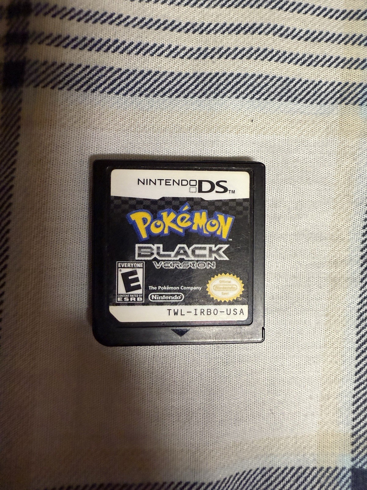 Pokemon Black and White, AUTHENTIC & TESTED. Has Case, Cart & manual In Picture