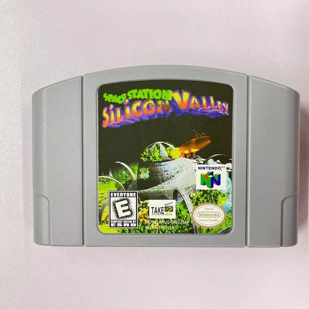 Space Station: Silicon Valley – Nintendo 64 (N64) Complete set Classic adventure