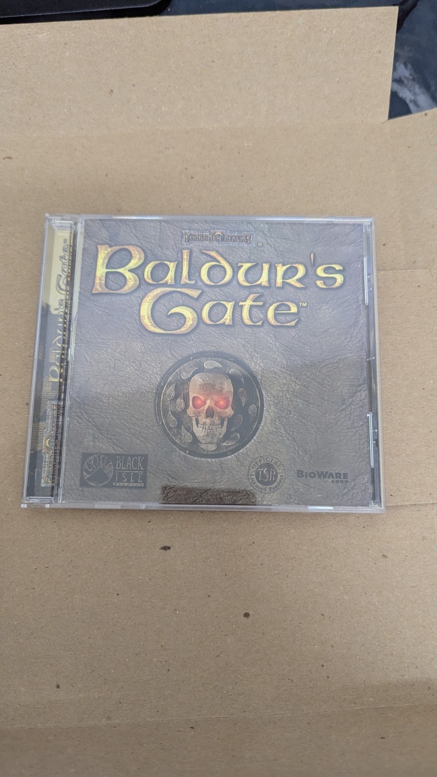 Baldur’s Gate PC Big Box 1998 Complete w/ Map & Manual (DVD from 1998) Very Rare