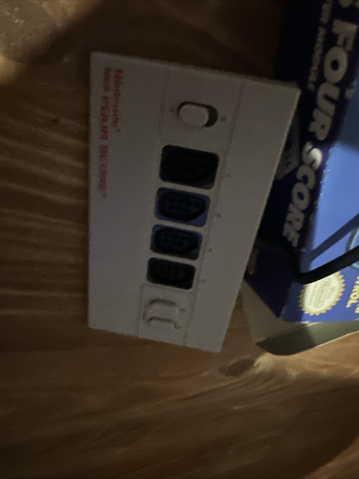 Nintendo Nes 4 Score Module – Gray With Manual & Stickers & Poster