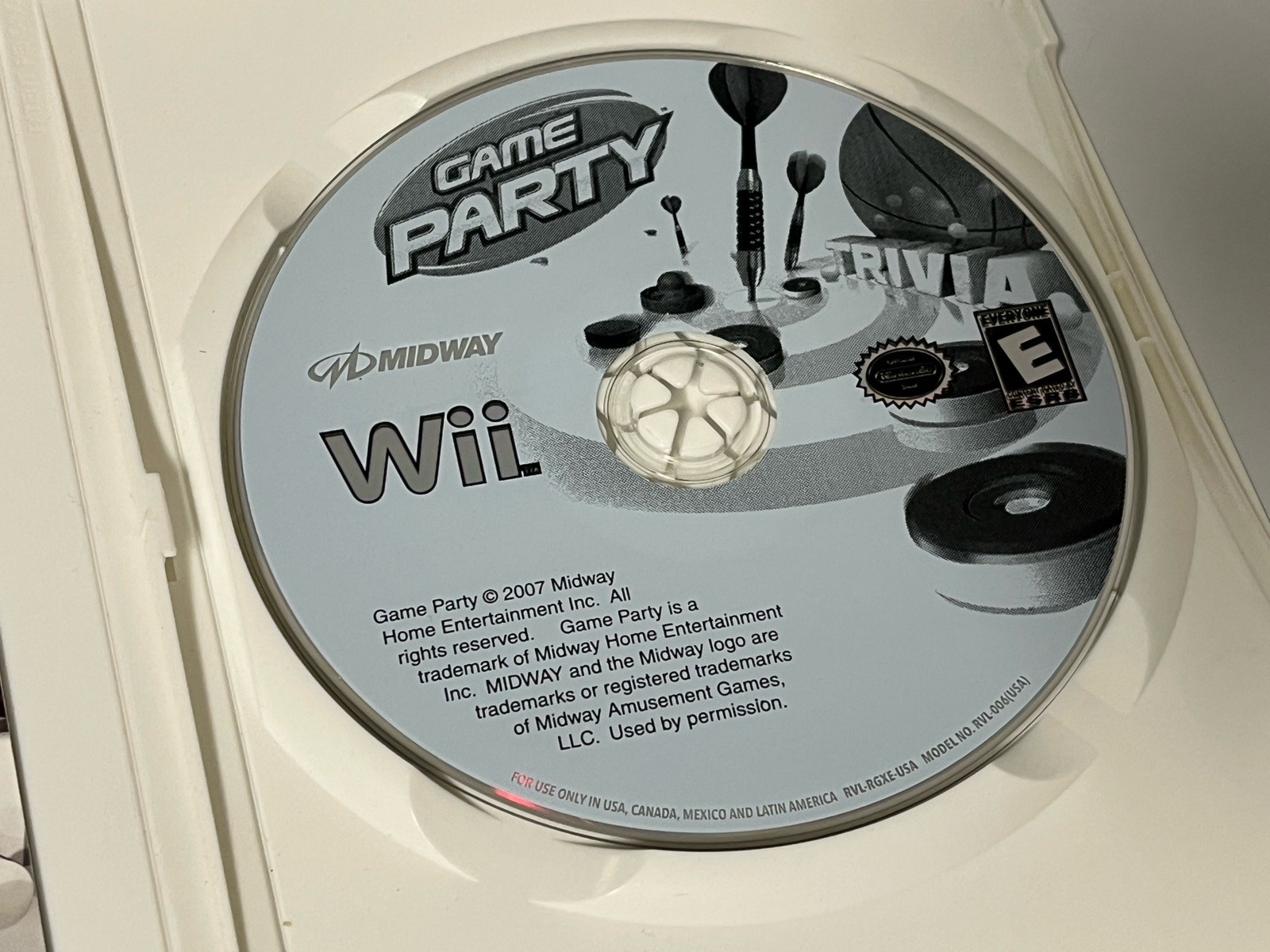 Game Party 1 (Nintendo Wii) CIB COMPLETE & TESTED