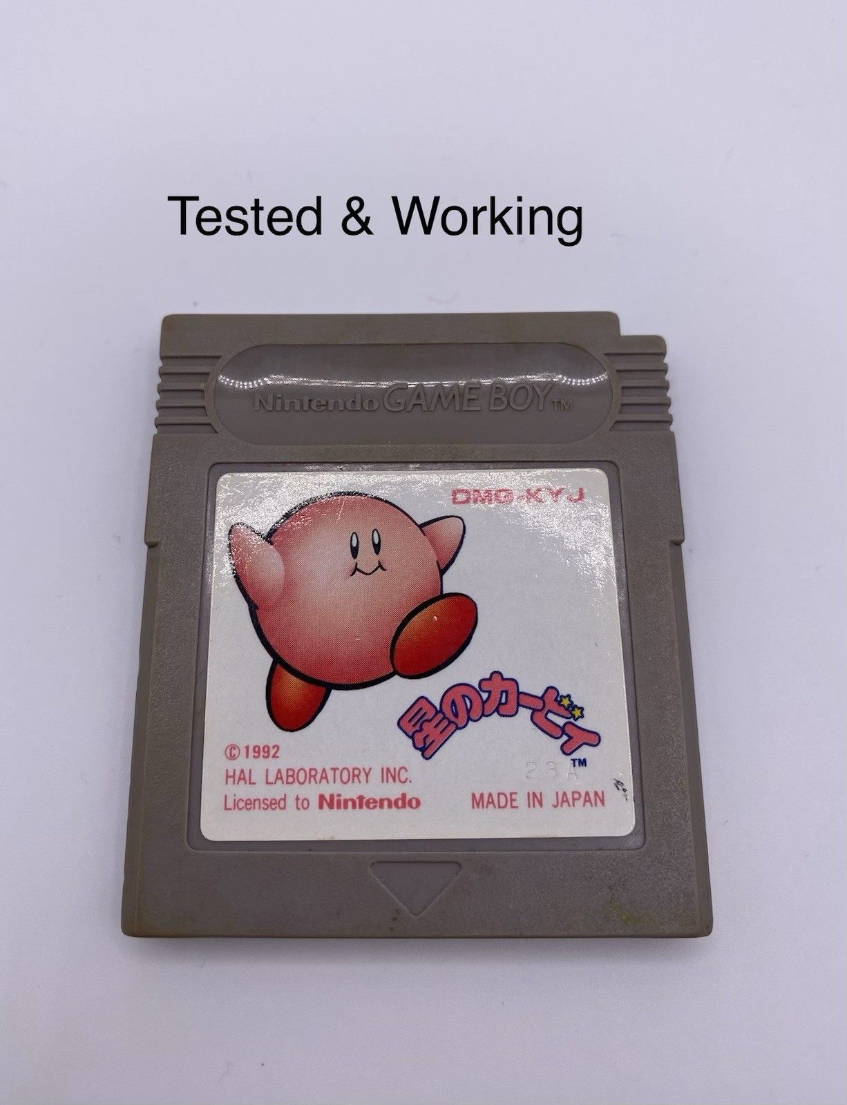 Kirby’s Dream Land Game Boy Tested & Working Authentic Japan