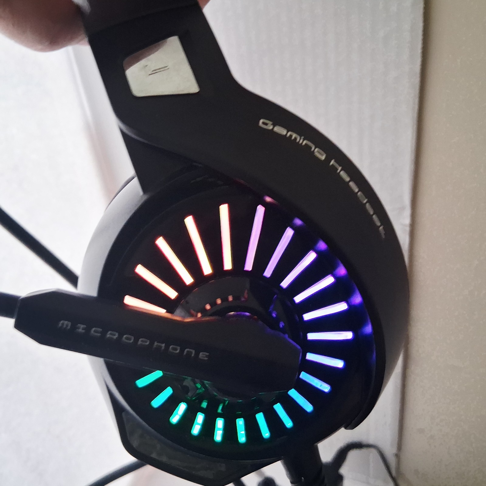 Playstation PS4 Gaming Headset Ziumier Lights Up,Microphone,Compatible Xbox One