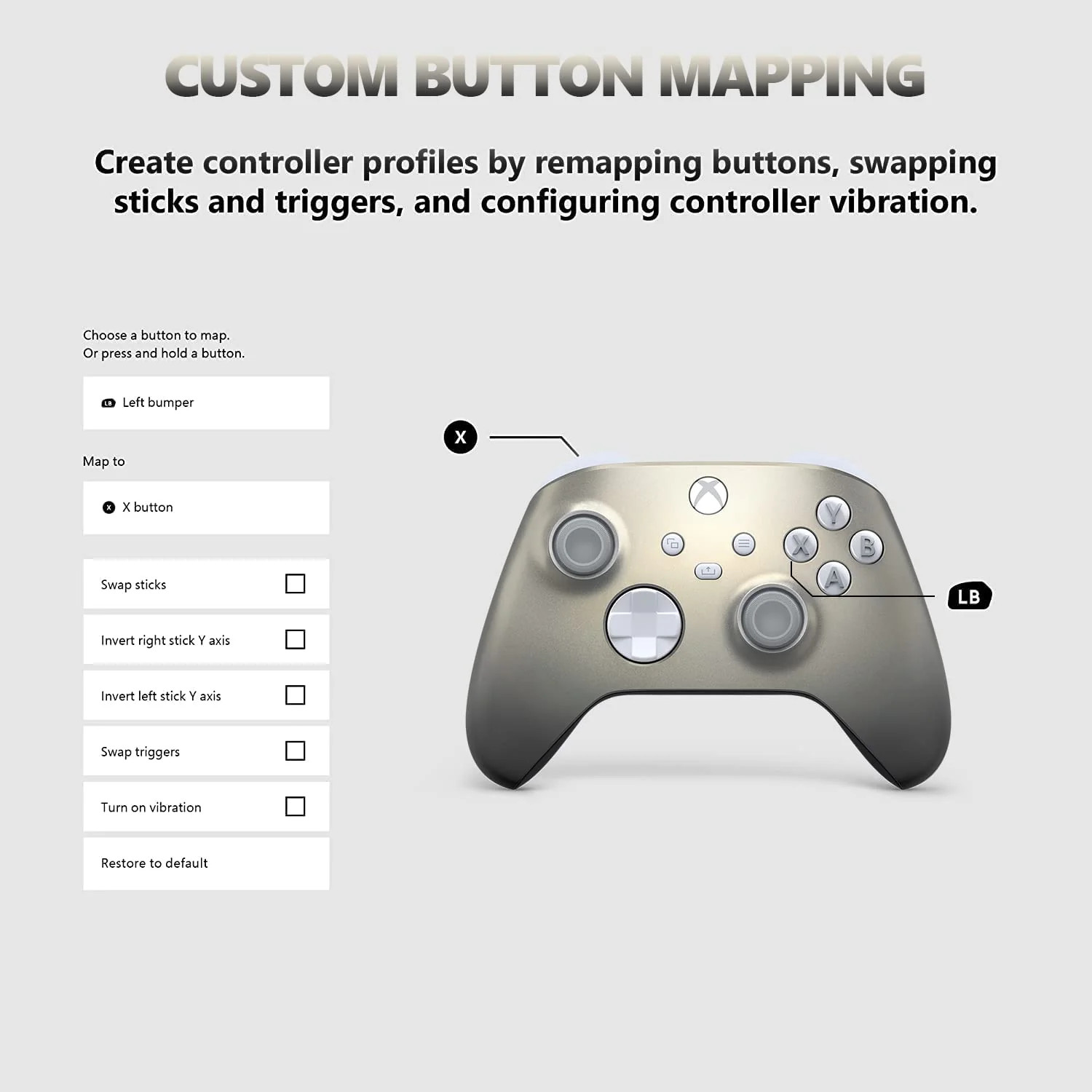 Xbox Wireless Controller – Lunar Shift Special Edition [Xbox Series X/S + Xbox O