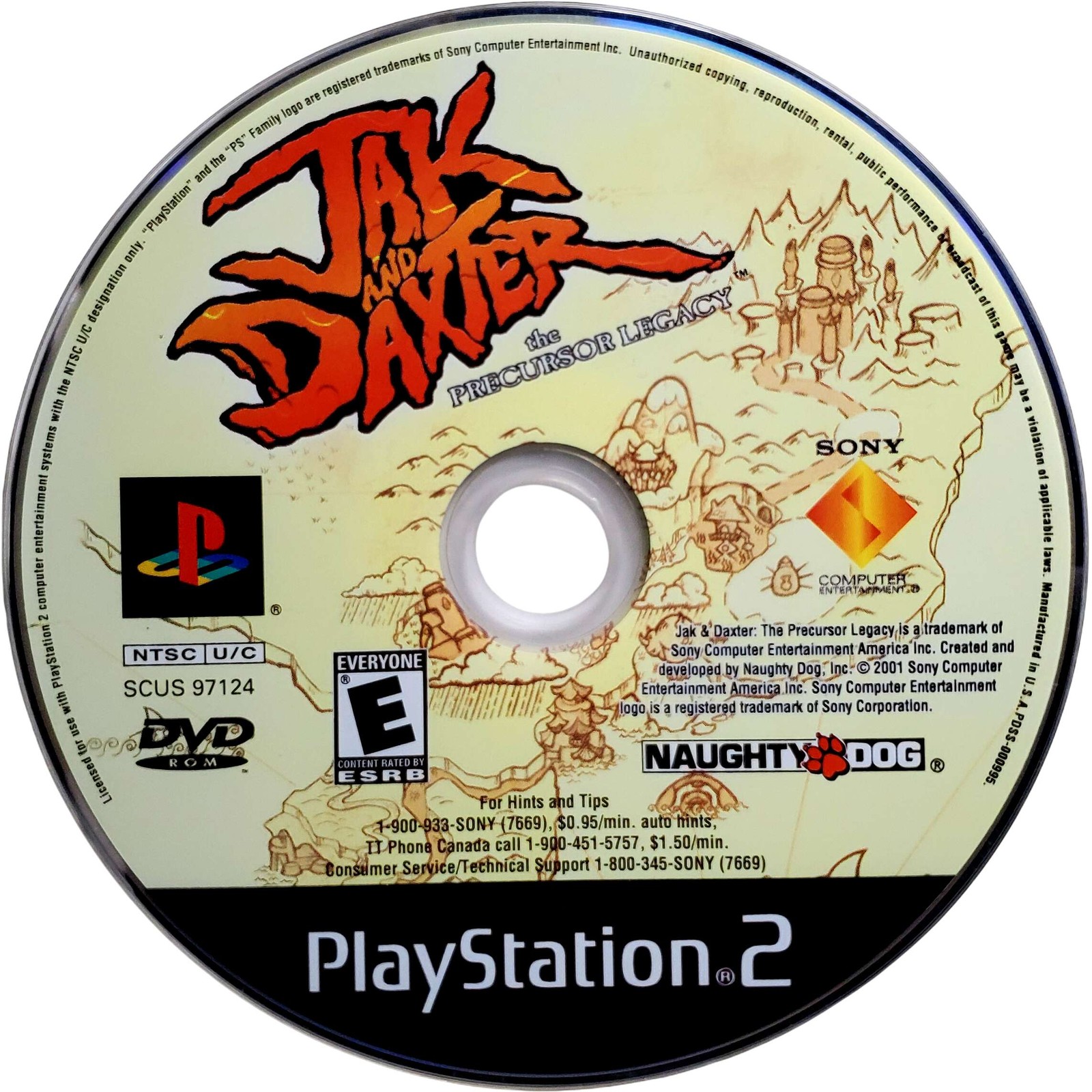 Jak And Daxter The Precursor Legacy – Sony Playstation 2 PS2 Pristine