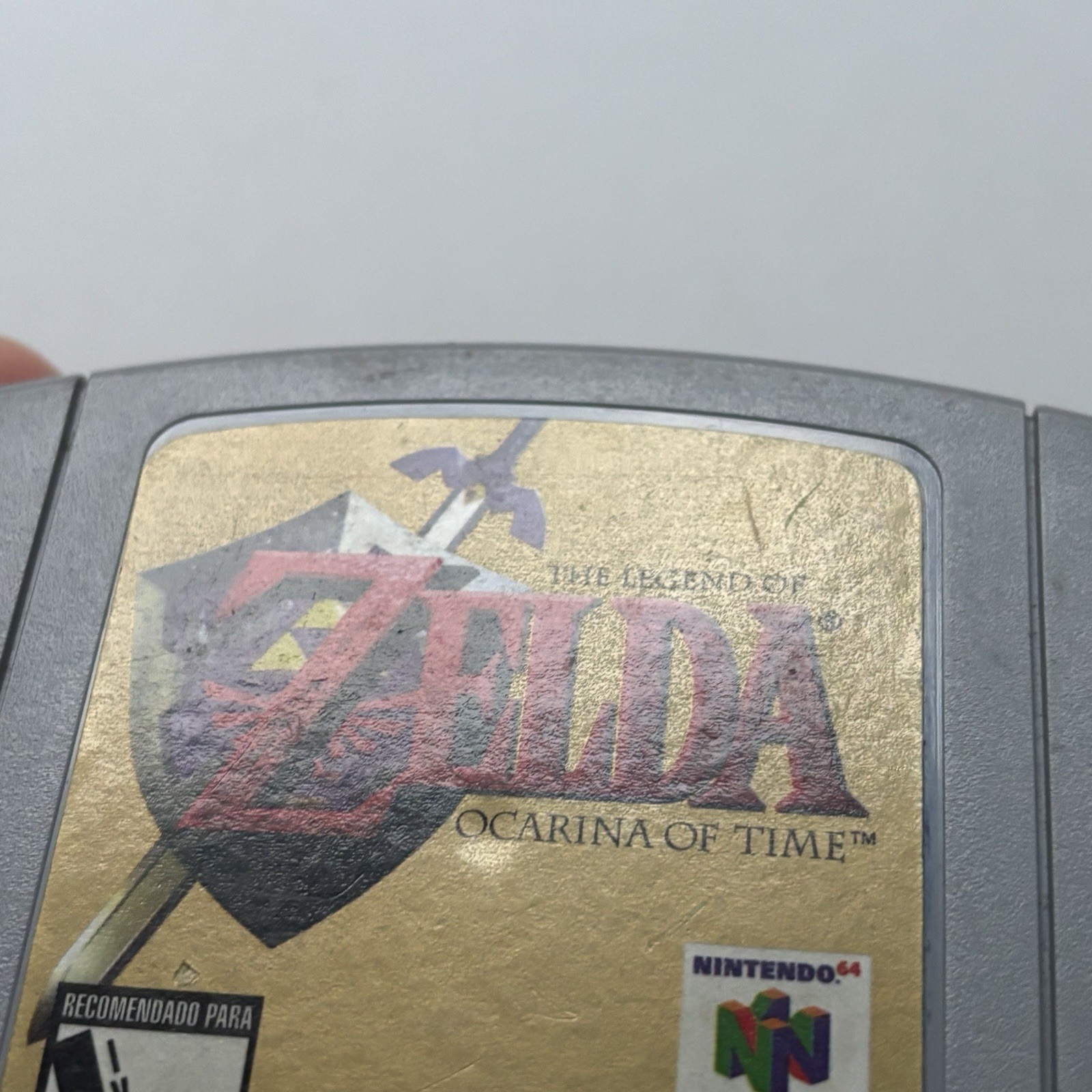 Legend of Zelda Ocarina Of Time Nintendo 64 N64 RPG Authentic Brazil Gradiente