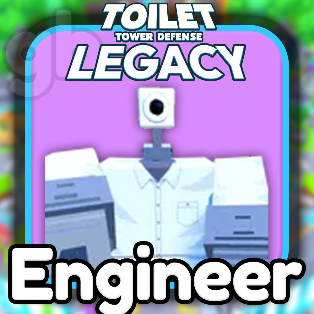 Engineer Cameraman Toilet Tower Defense TTD Units | TTD LEGACY | CHEAPEST