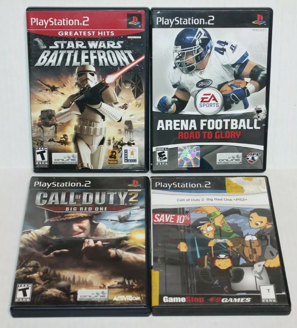 PlayStation PS1 & PS2 Game Lot – 18 Titles – Mixed Action Sports Racing – Read