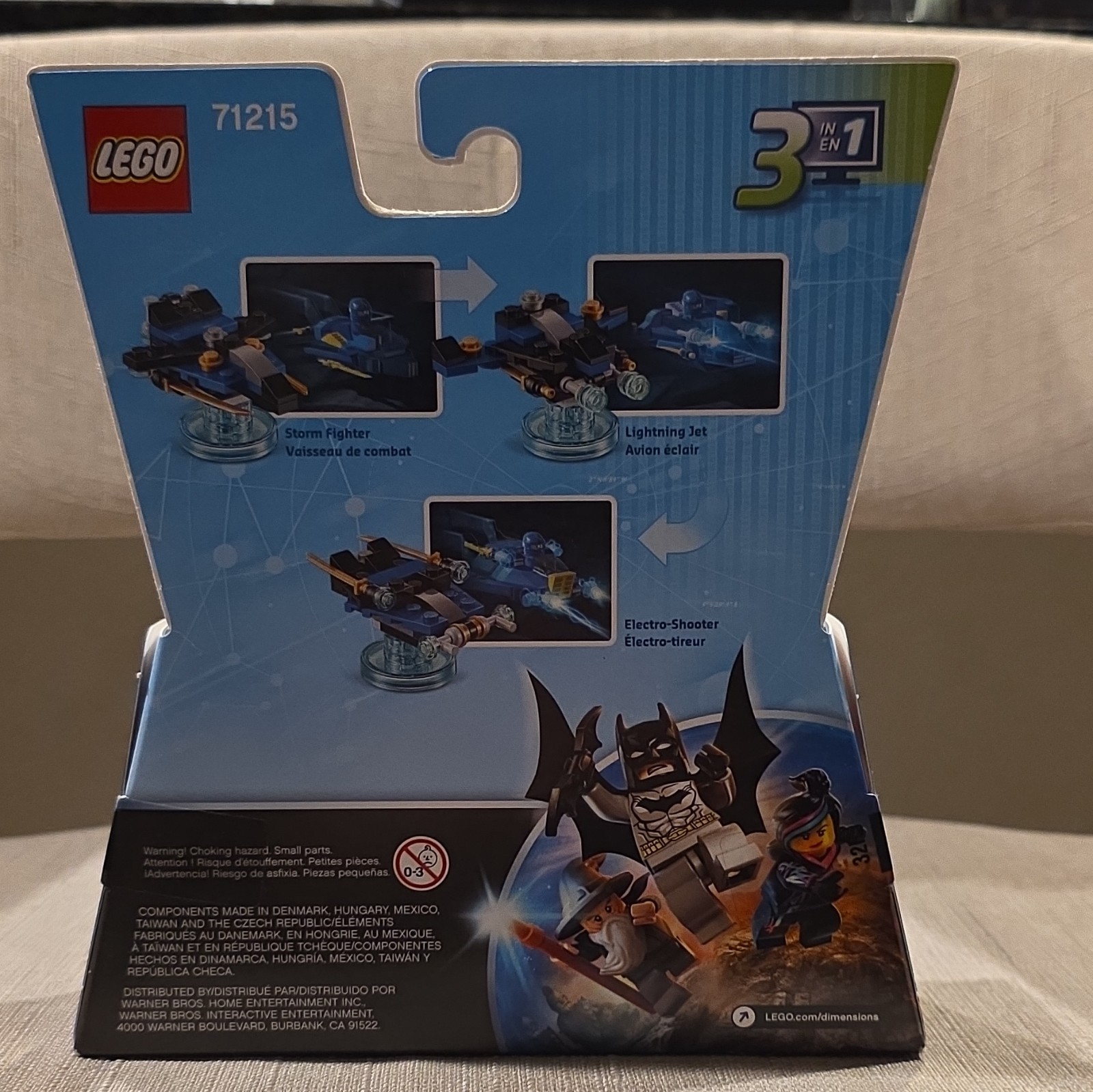 LEGO Dimensions NINJAGO Jay Fun Pack 71215 Storm Fighter 3-in-1
