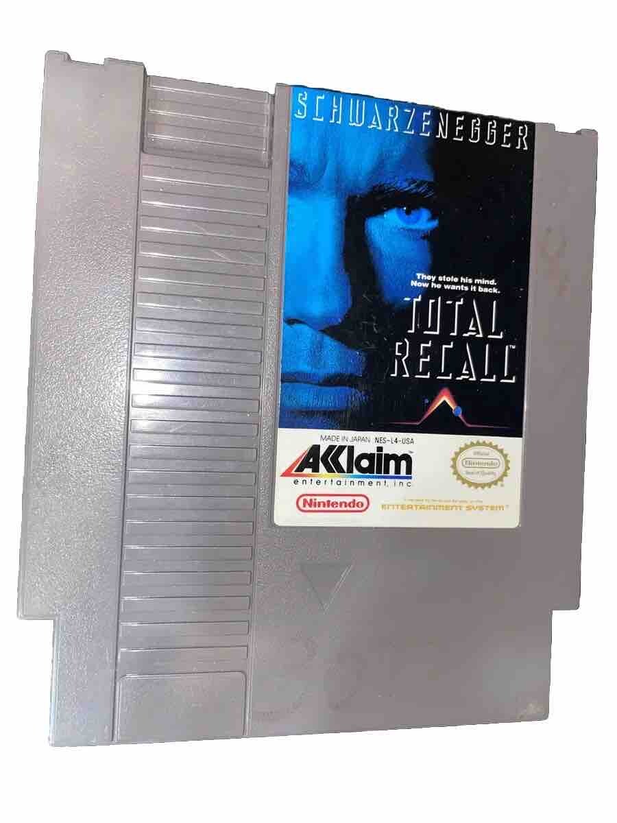 NES: Total Recall (Nintendo Entertainment System, 1990) Akklaim Schwarzenegger