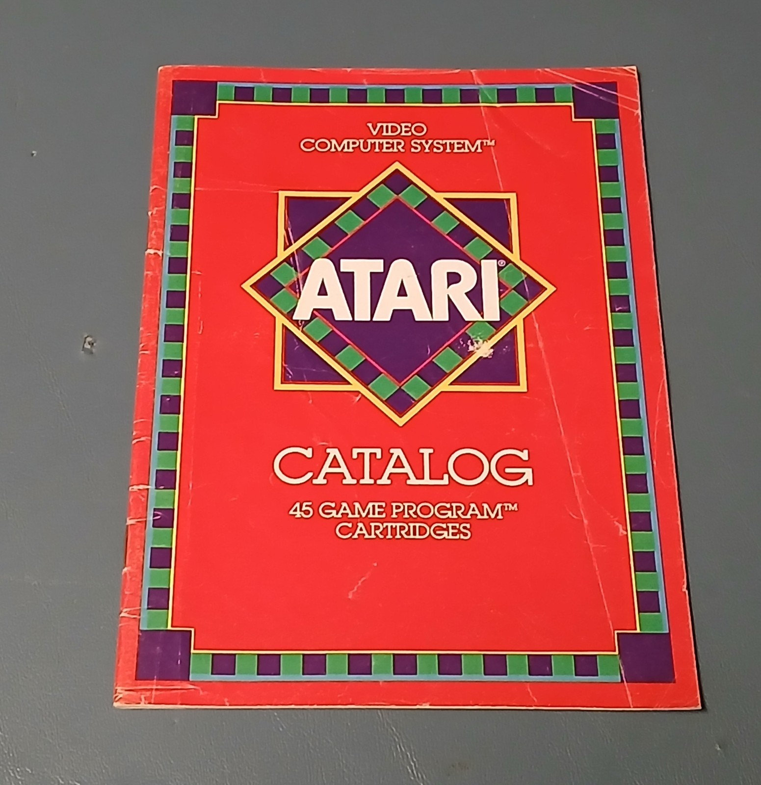 Atari 2600 Asteroids – Complete In Box (CIB) With Manual And Catalog