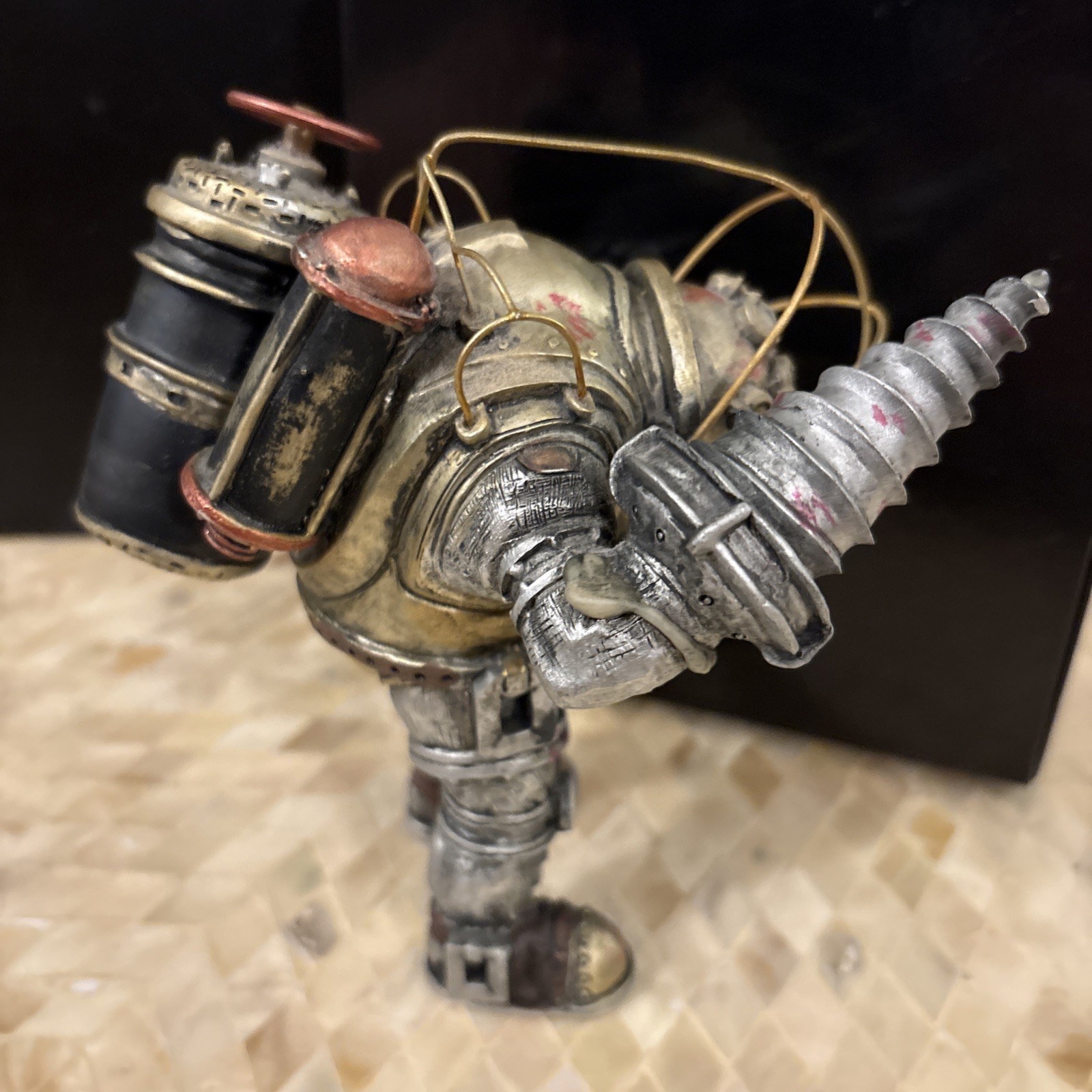 Big Daddy Bioshock Resin Figurine 6 Inch Sculpture Statue Model HEAVY
