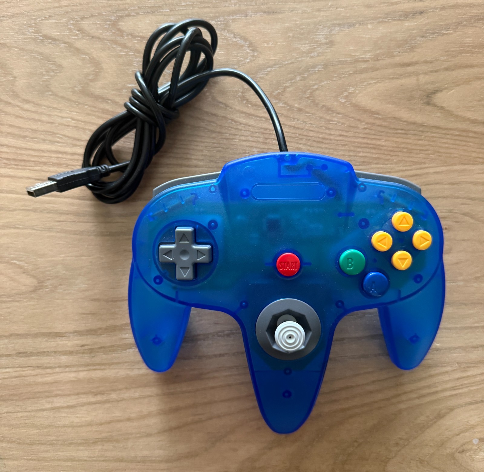 Wired USB Classic N64 Controller Gamepad for Window PC MAC Linux Raspberry Pi 3