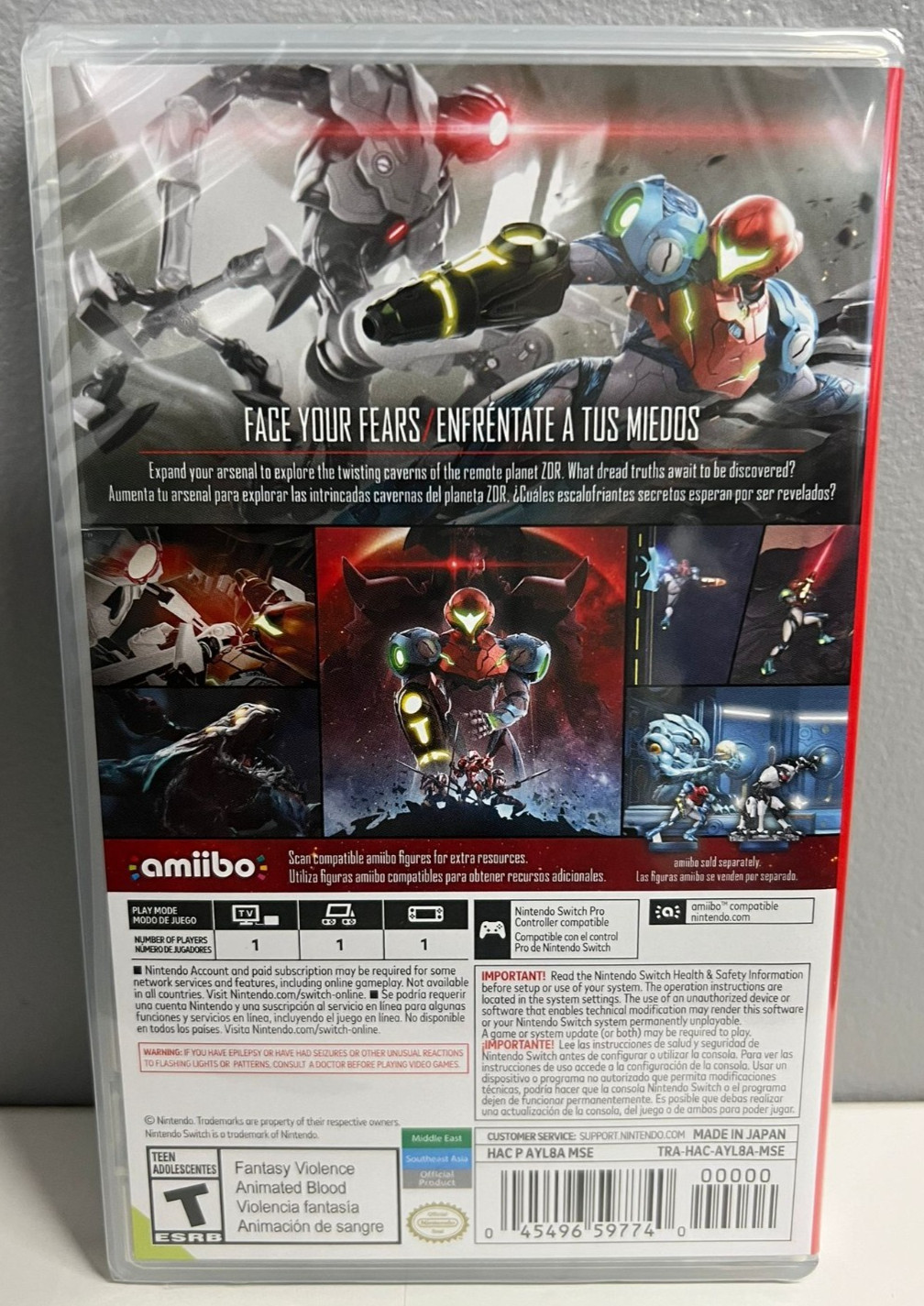 Metroid Dread + Prime Remastered + Prime 4: Beyond Switch 2 Bundle Special