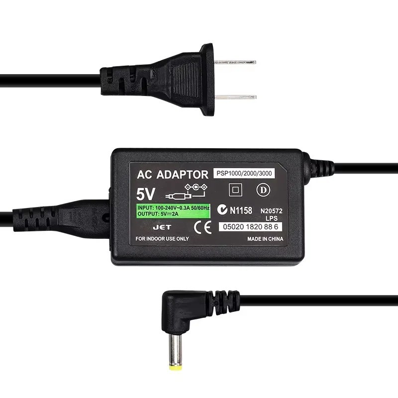 AC Adapter Home Wall Charger Power Supply for Sony PSP 3000 2000 1000 Slim Lite