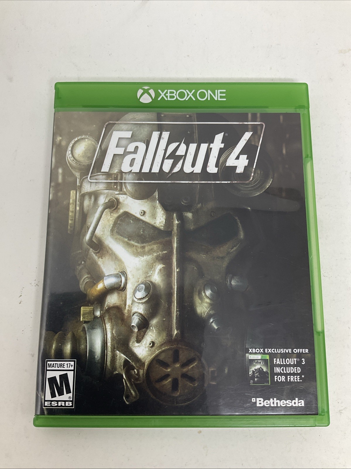 Fallout 4 Microsoft Xbox One CIB 2015 TESTED WORKING GREAT CONDITION