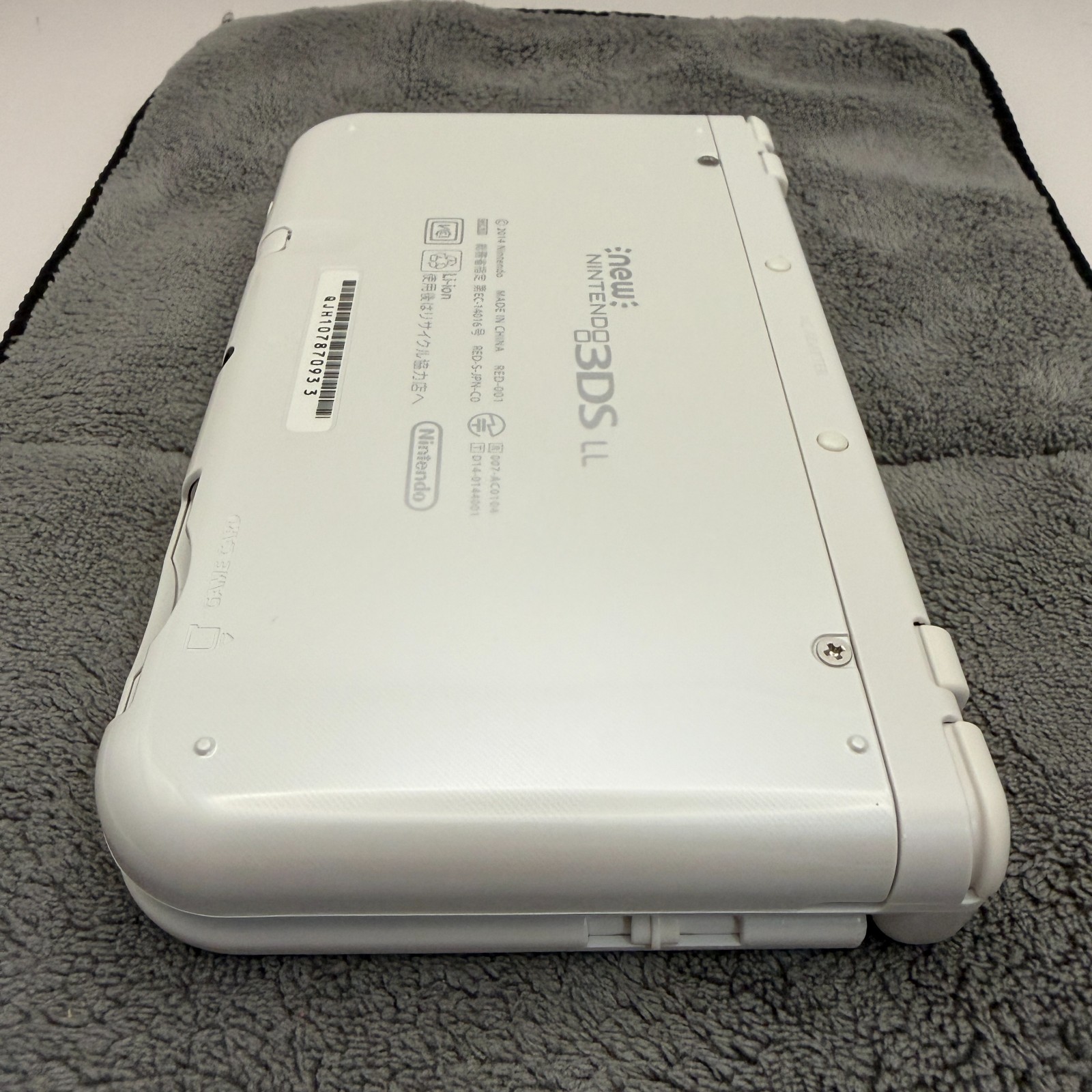 【Near Mint】TOP IPS Nintendo New 3DS LL XL Pearl White Handheld Game Console