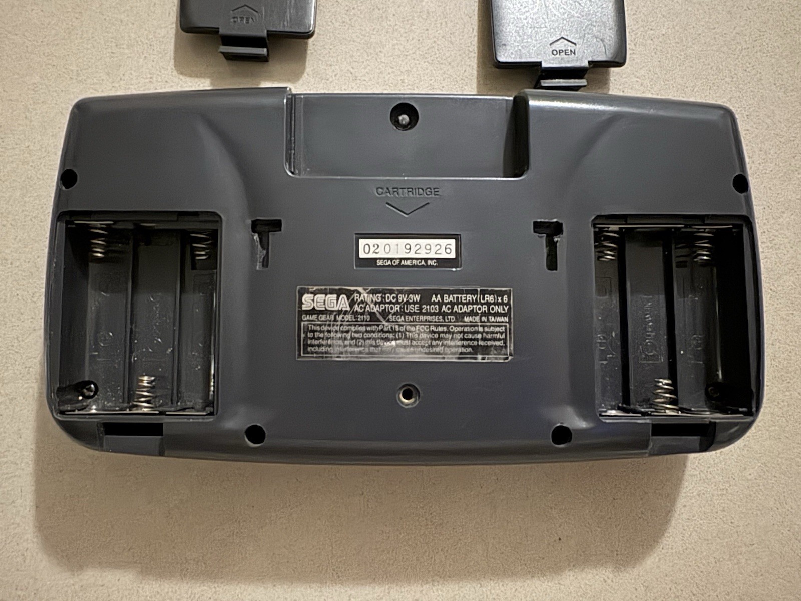 🎮SEGA Game Gear 🎮 🔦New Glass Screen 🔦 ⚡️recapped⚡️ ❌No Charger ❌No Game