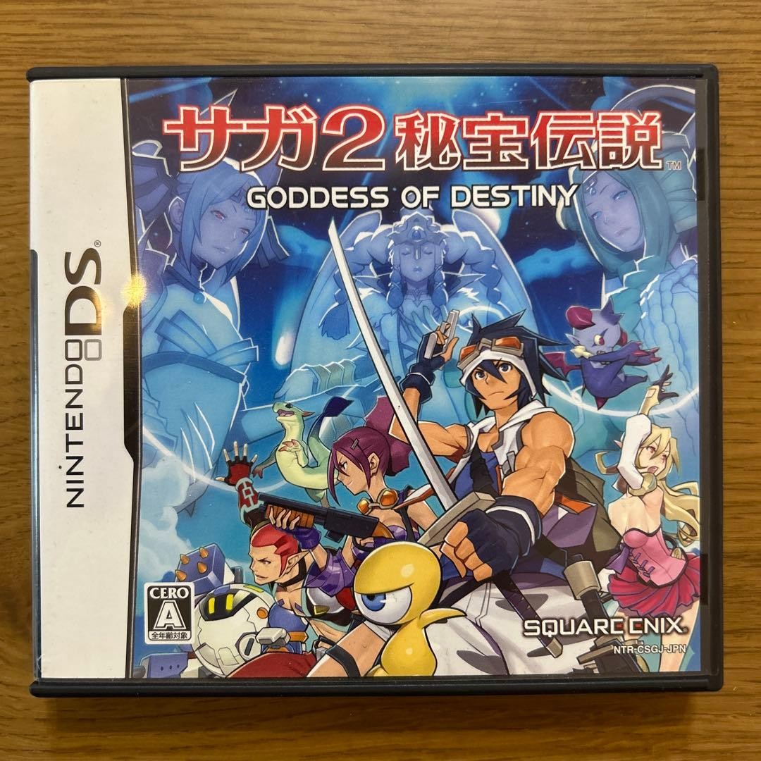 Square Enix Saga 2 Goddess of Destiny Nintendo DS Game Japanese Language