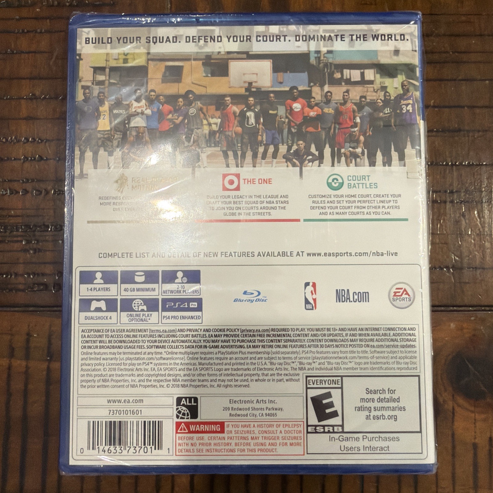 NBA Live 19 (The One Edition) [PS4] [PlayStation 4] [Brand New Factory Sealed!]