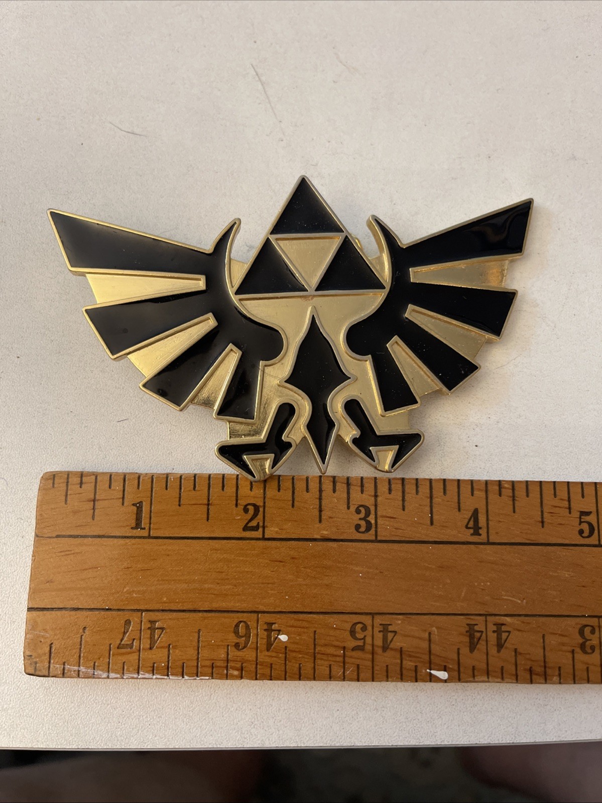 Vintage Nintendo The Legend Of Zelda Triforce Belt Buckle 2007