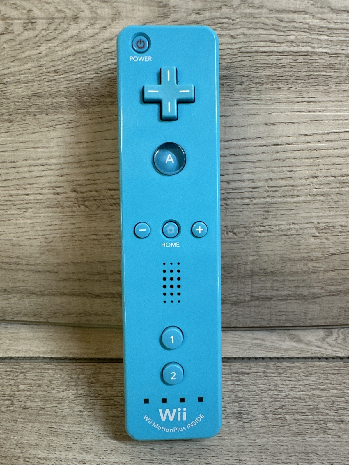 Official OEM Nintendo Wii Motion Plus Remote Controller Blue RVL-036 No Cover