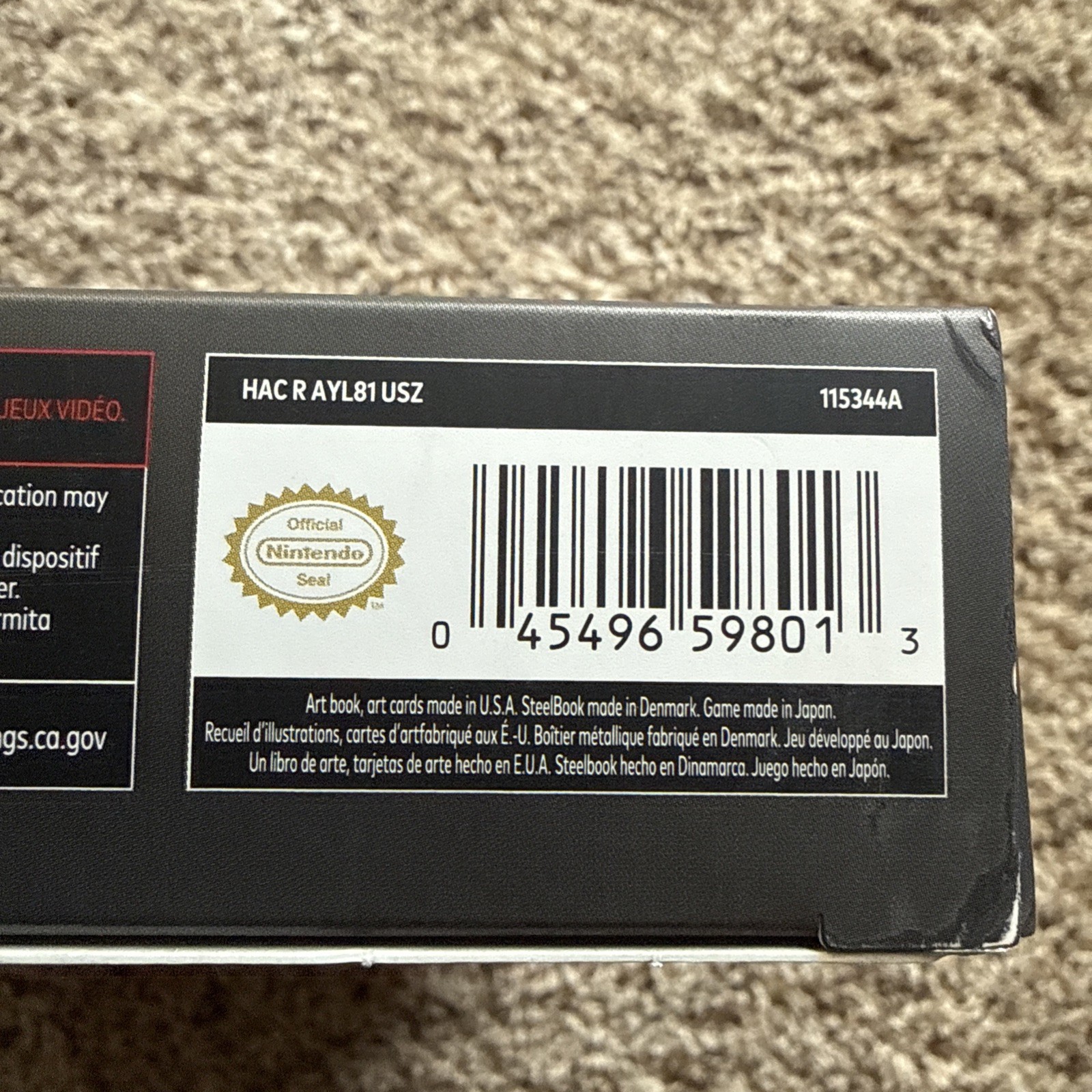 Metroid Dread: Special Edition – Nintendo Switch (new & sealed)