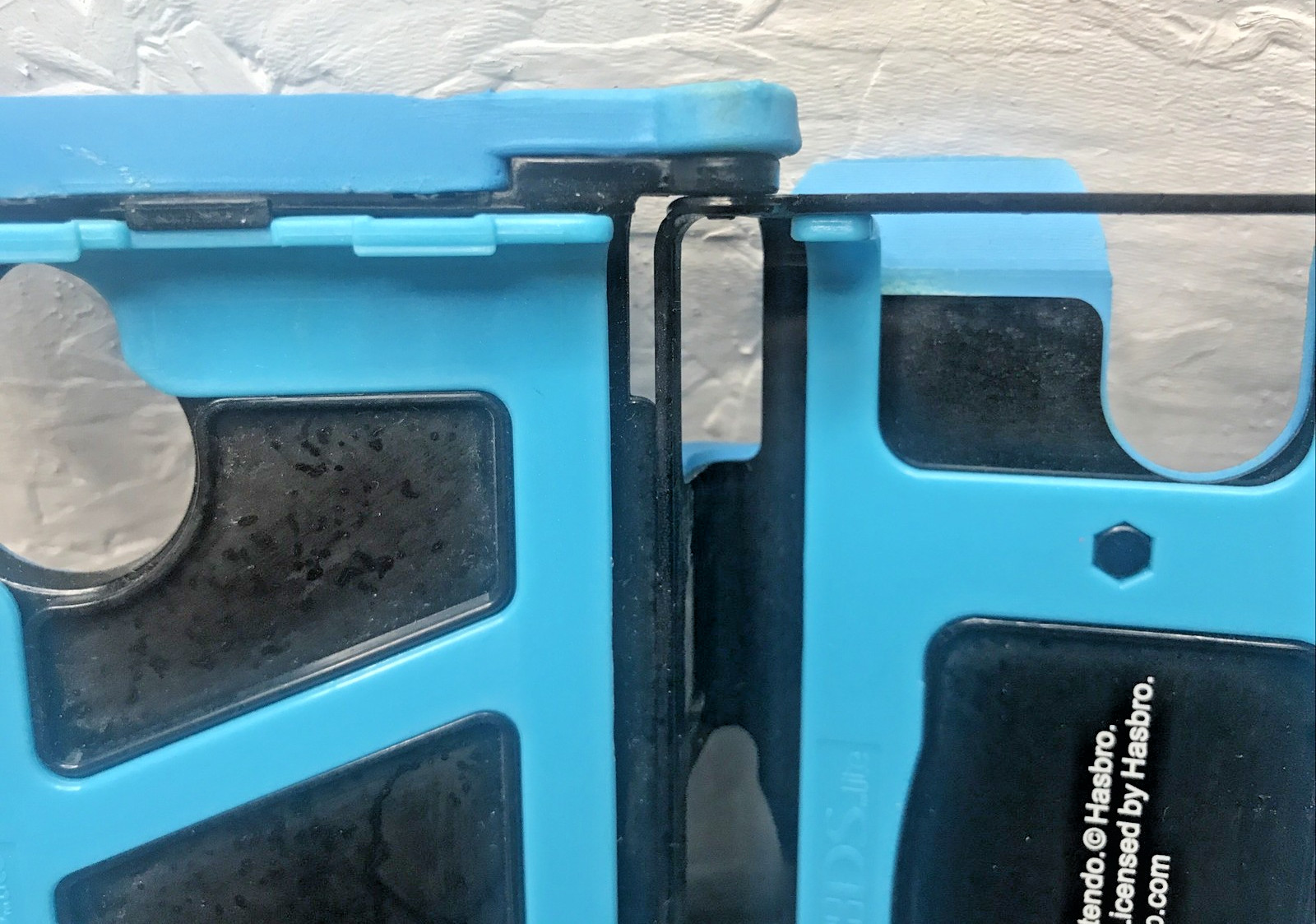 *Read Unused NERF Dual Armor Nintendo DSi / DS Lite Protective Case Blue Black