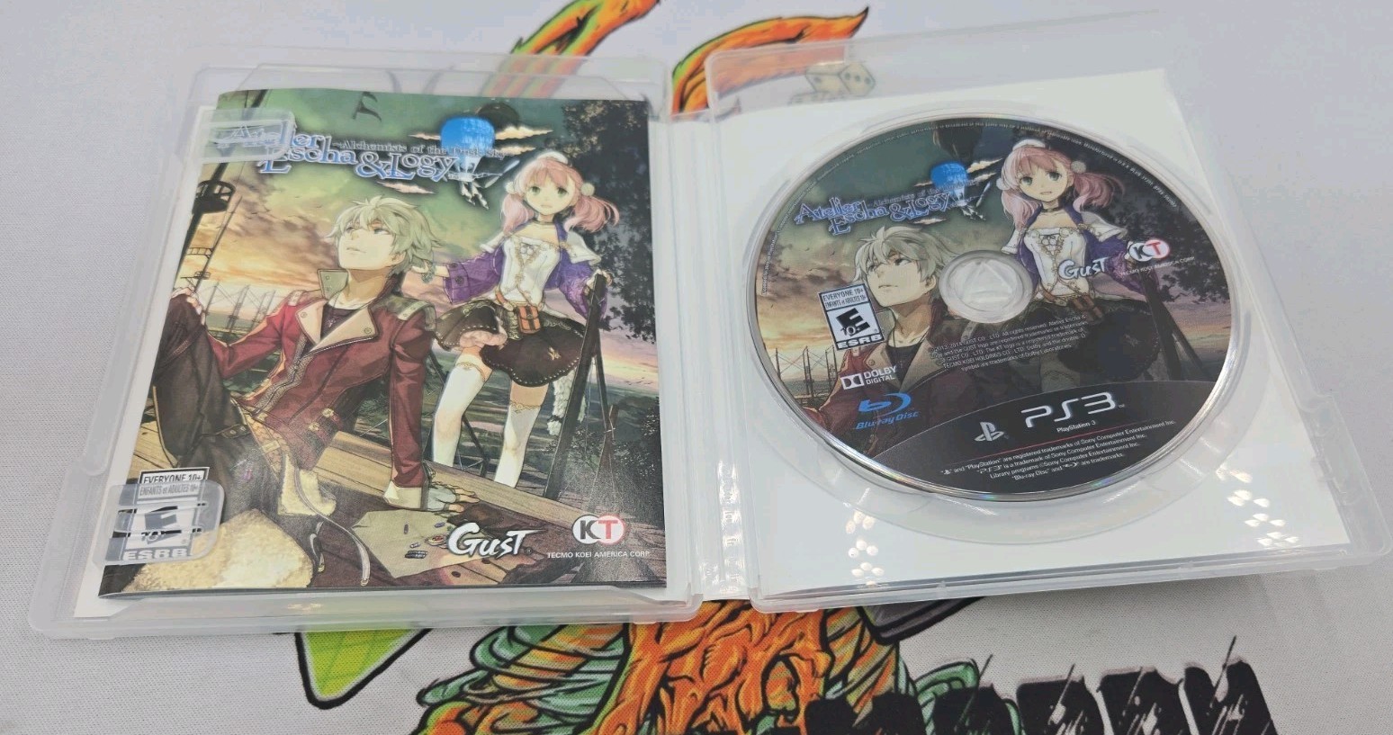 Atelier Escha & Logy: Alchemists of the Dusk Sky (Sony PlayStation 3, 2014) CIB