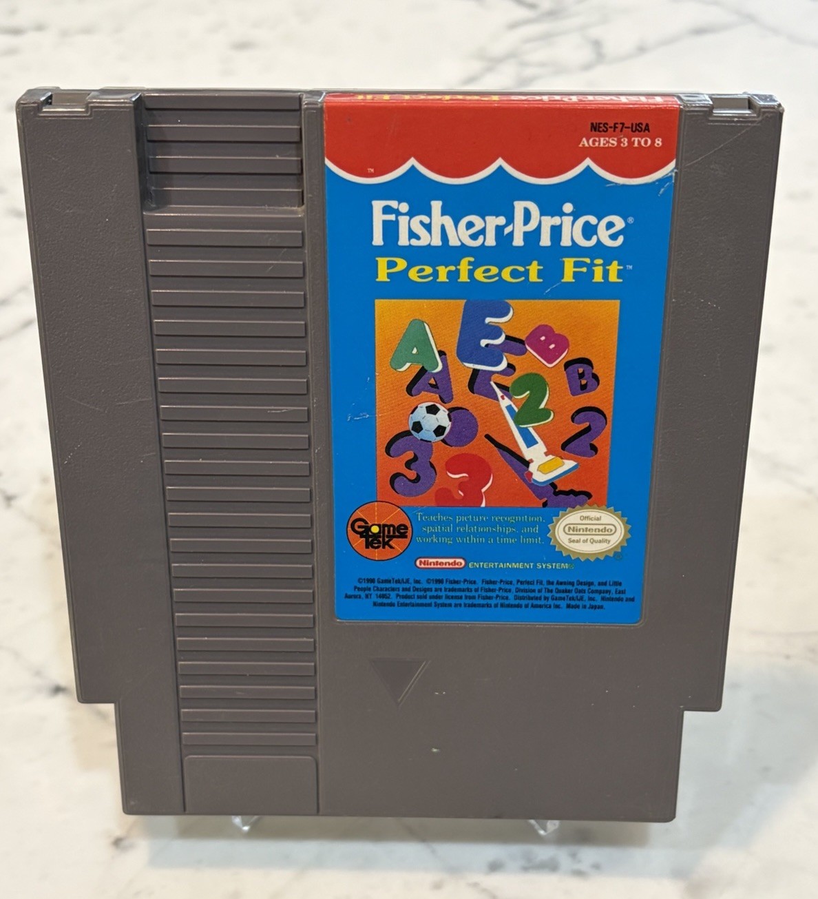 Fisher Price Perfect Fit – Nintendo NES – Tested Working 👍 Vintage 80s Ed Game