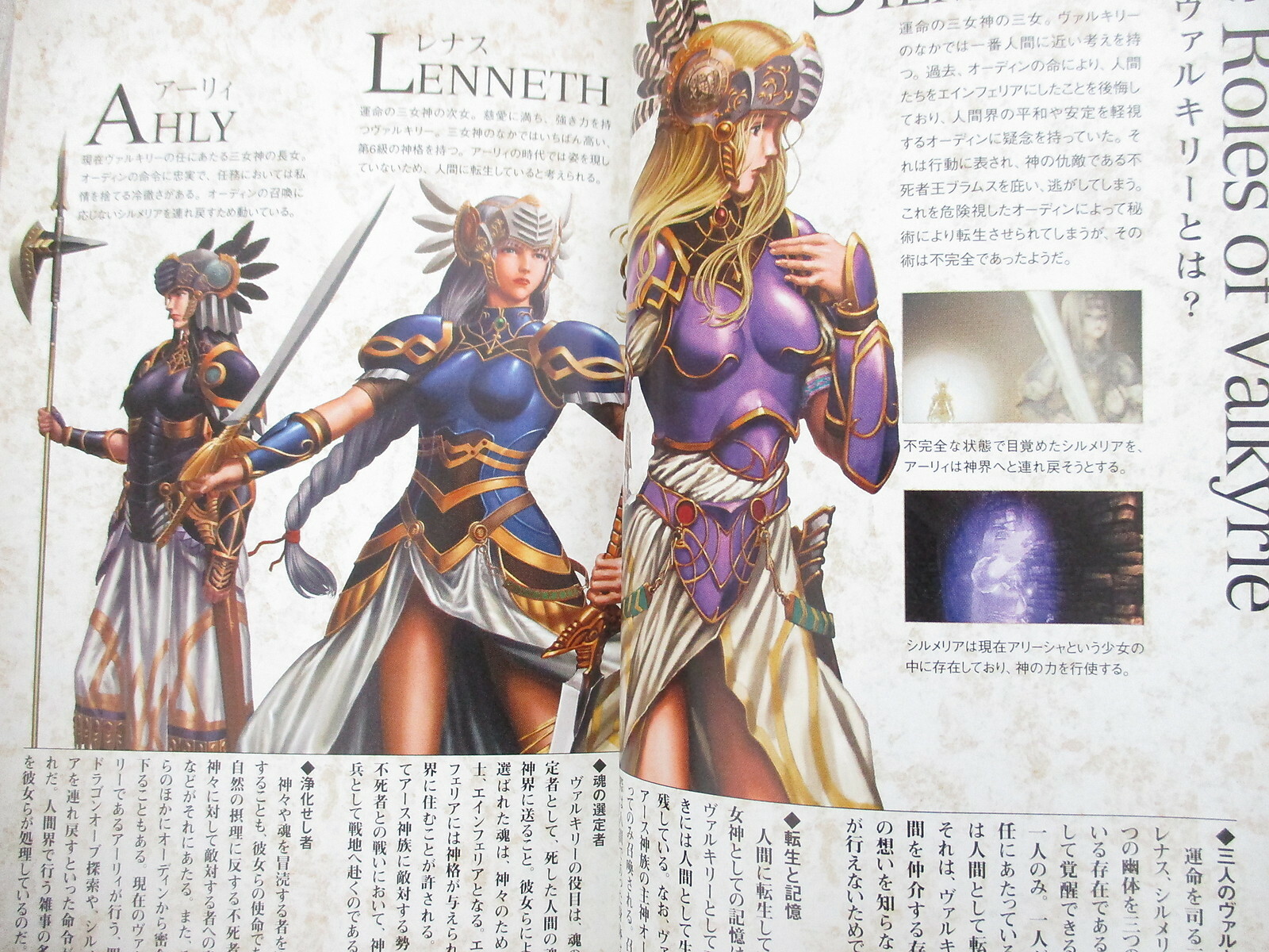 VALKYRIE PROFILE SILMERIA Novel Complete Set 1&2 TAKASHI UMEMURA PS2 Book SE